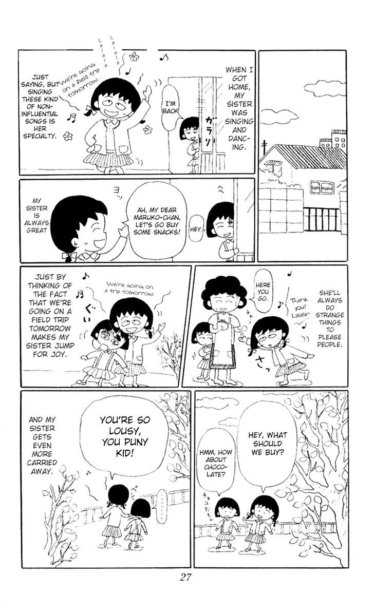 Chibi Maruko-Chan - Vol.1 Chapter 3 : Maruko Chan Likes To Prepare For Field Trips