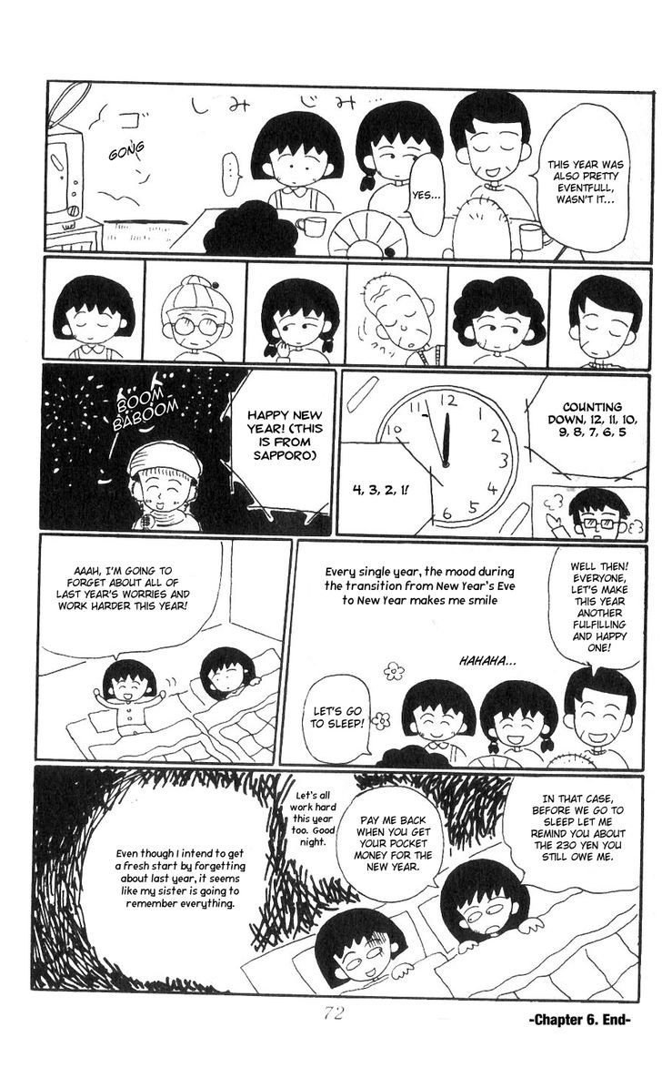 Chibi Maruko-Chan - Vol.1 Chapter 6 : Maruko Chan New Years  Eve