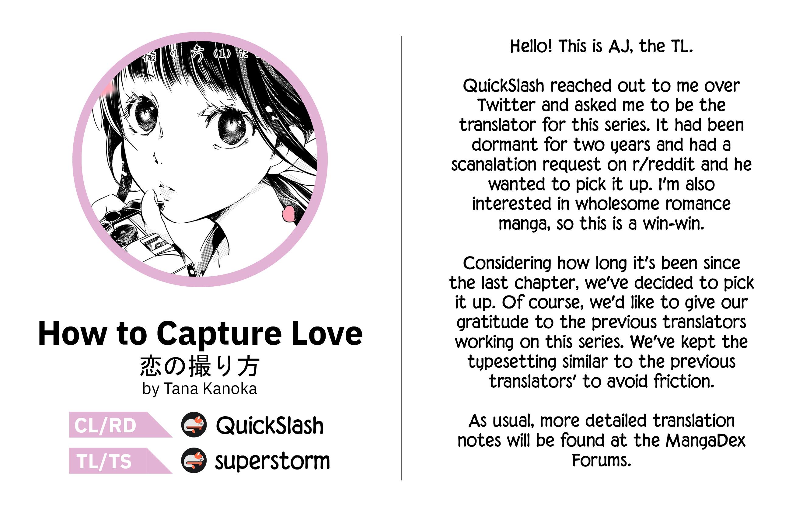 How To Capture Love - Vol.1 Chapter 6