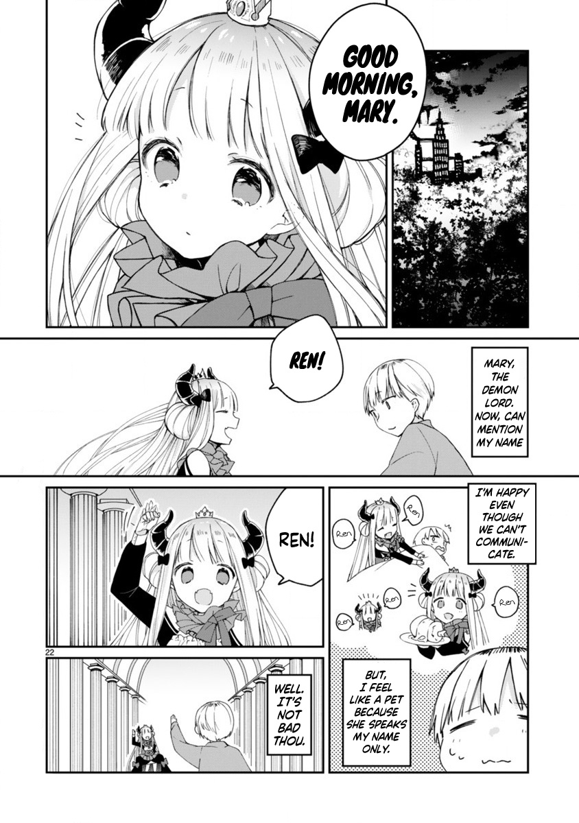 I Was Summoned By The Demon Lord, But I Can't Understand Her Language - Chapter 1: I Can't Understand Her Language