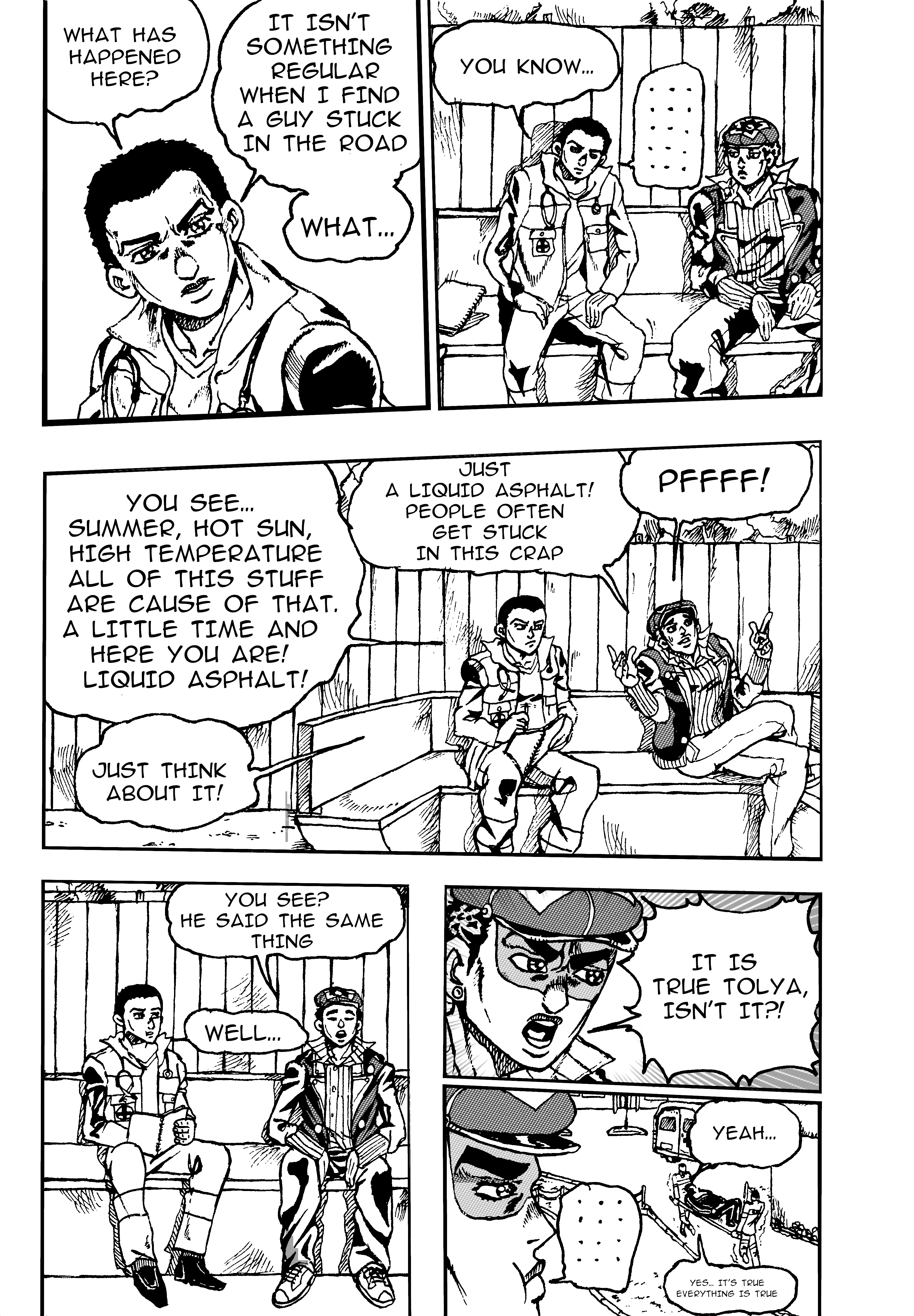 Jojo's Bizarre Adventure: Moscow Calling (Doujinshi) - Vol.1 Chapter 2: Vladivostok 2000 Part 2