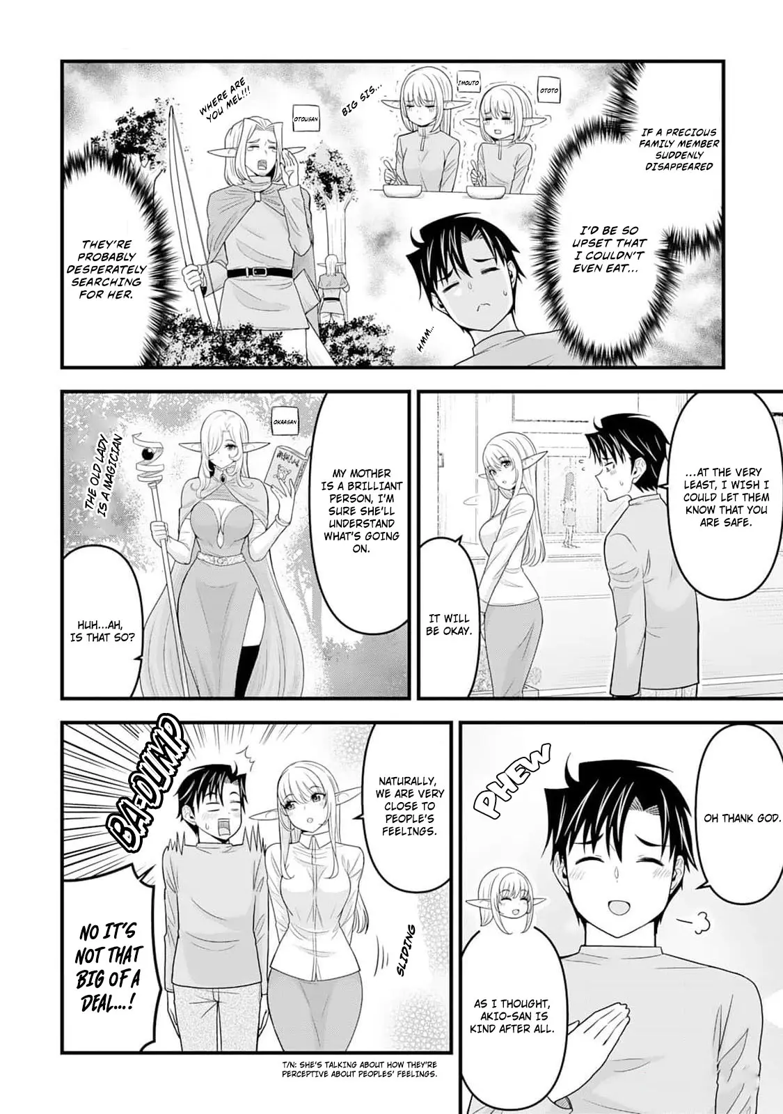 Isekai Kara Elf-San Ga Ochite Kita No Desu Ga!? - Chapter 3