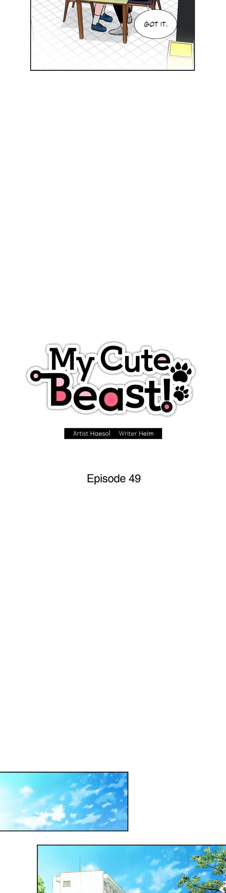 My Cute Beast! - Chapter 49