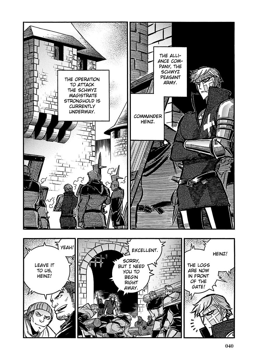 Ookami No Kuchi: Wolfsmund - Chapter 25 : Heinz And The Schwyz Peasant Army Part 3