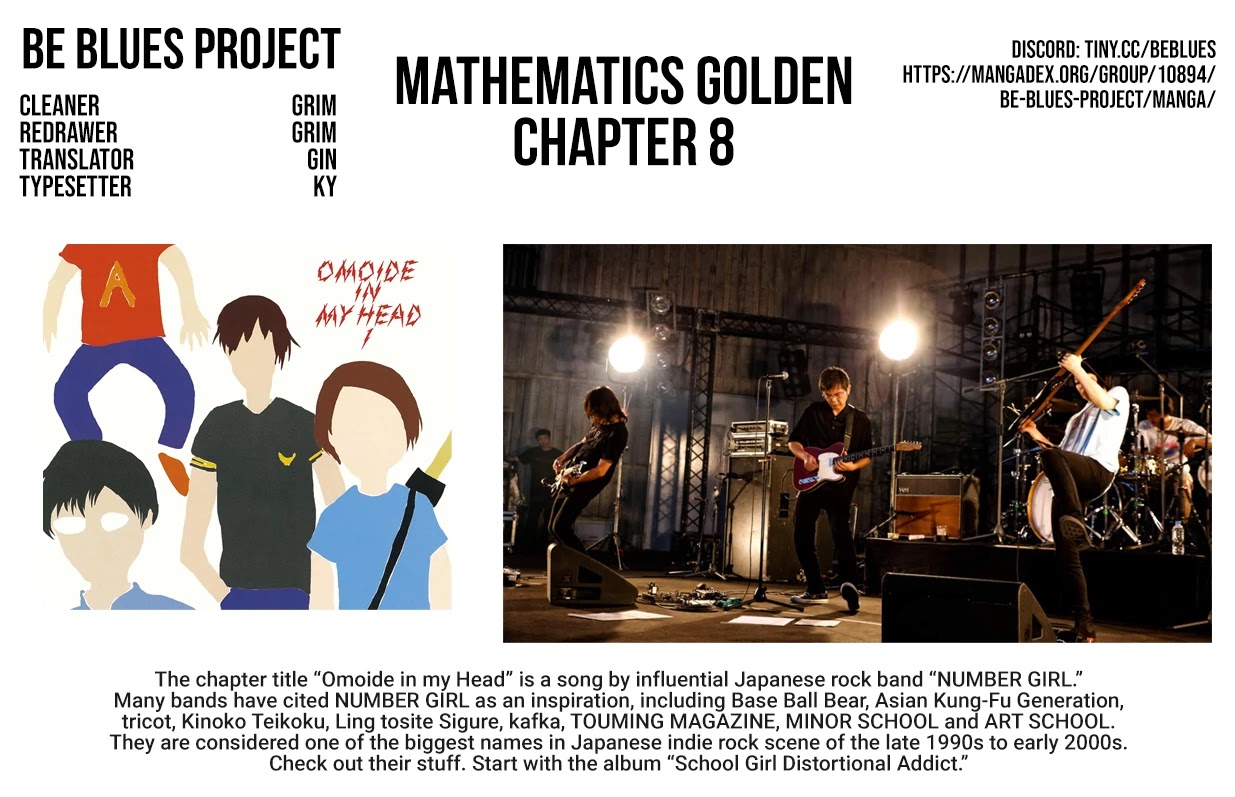 Mathematics Golden - Chapter 8: Omoide In My Head