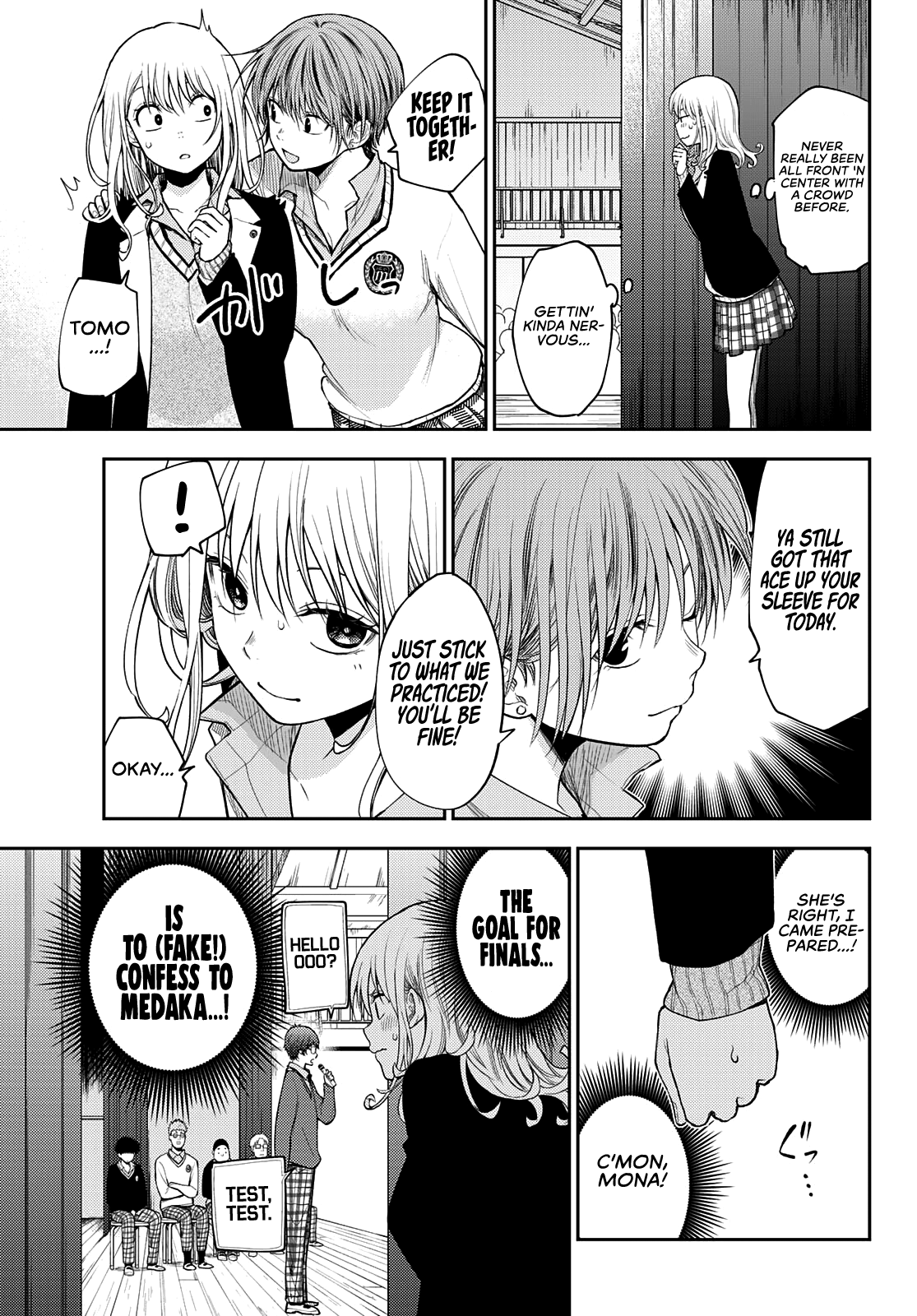 My Charms Are Wasted On Kuroiwa Medaka - Chapter 60: That Bastard And The Pageant