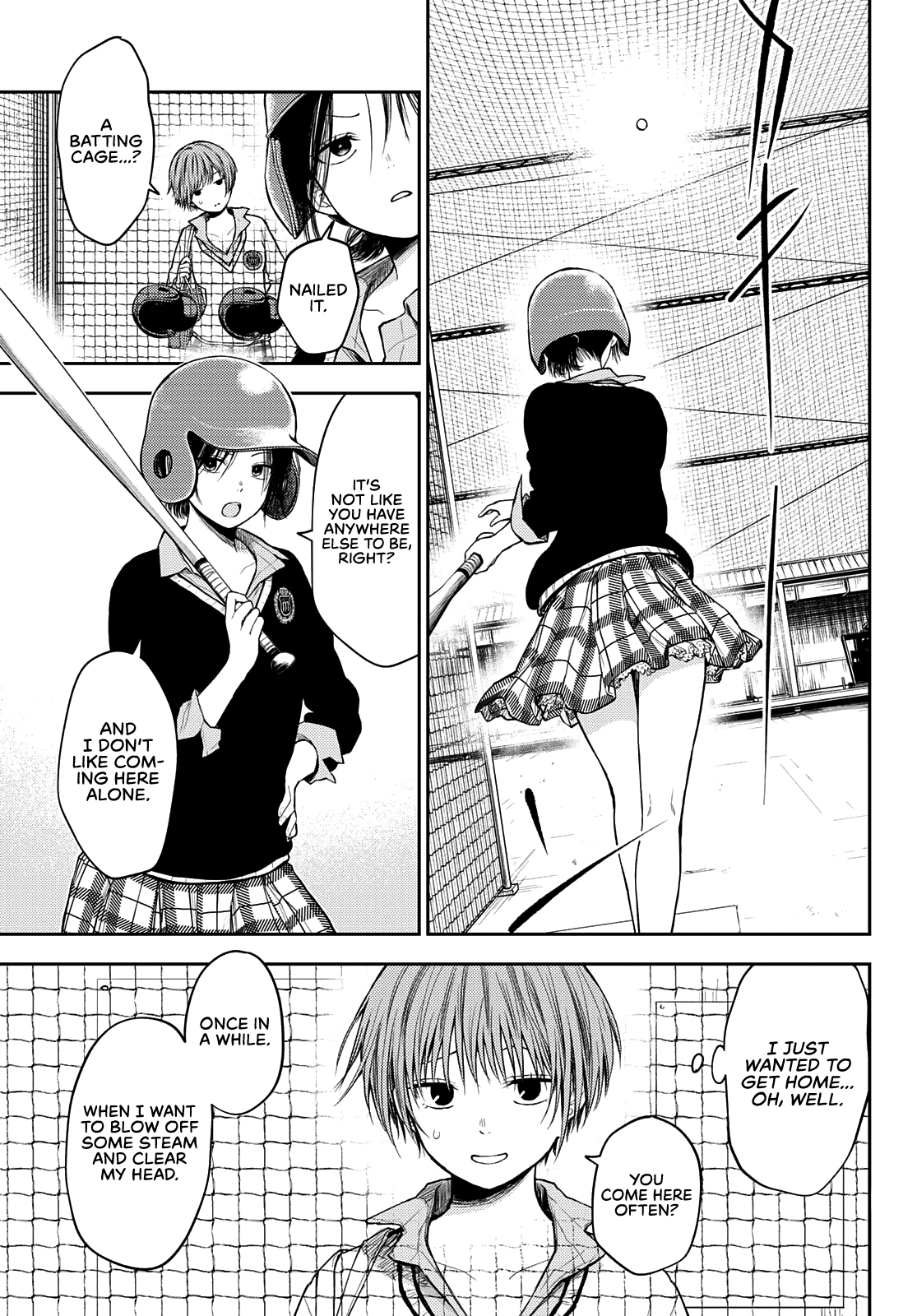 My Charms Are Wasted On Kuroiwa Medaka - Chapter 71: She In The Batting Cage