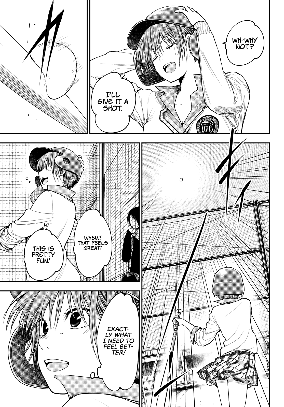 My Charms Are Wasted On Kuroiwa Medaka - Chapter 71: She In The Batting Cage