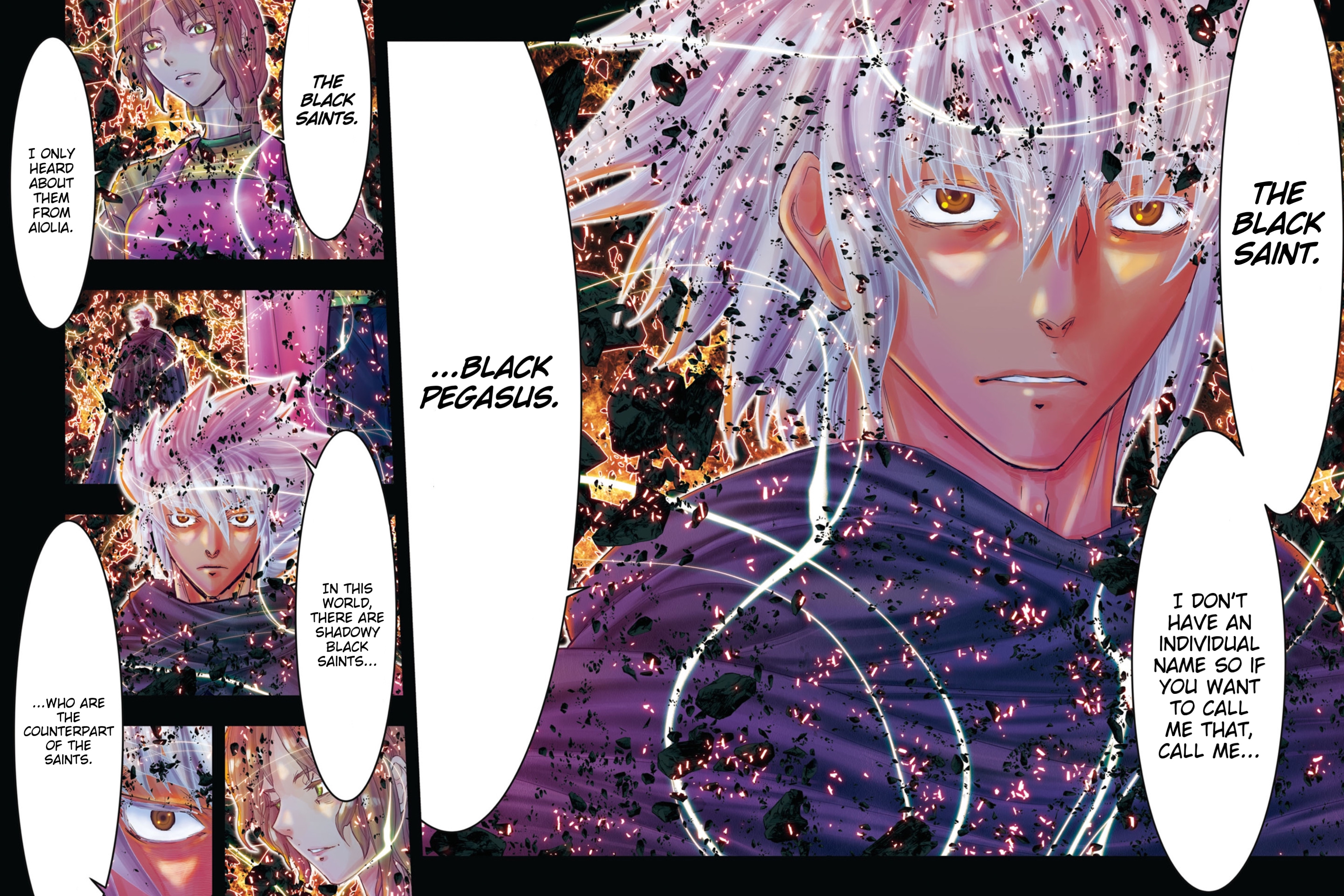 Saint Seiya - Episode G Requiem - Chapter 39: The Black Saint