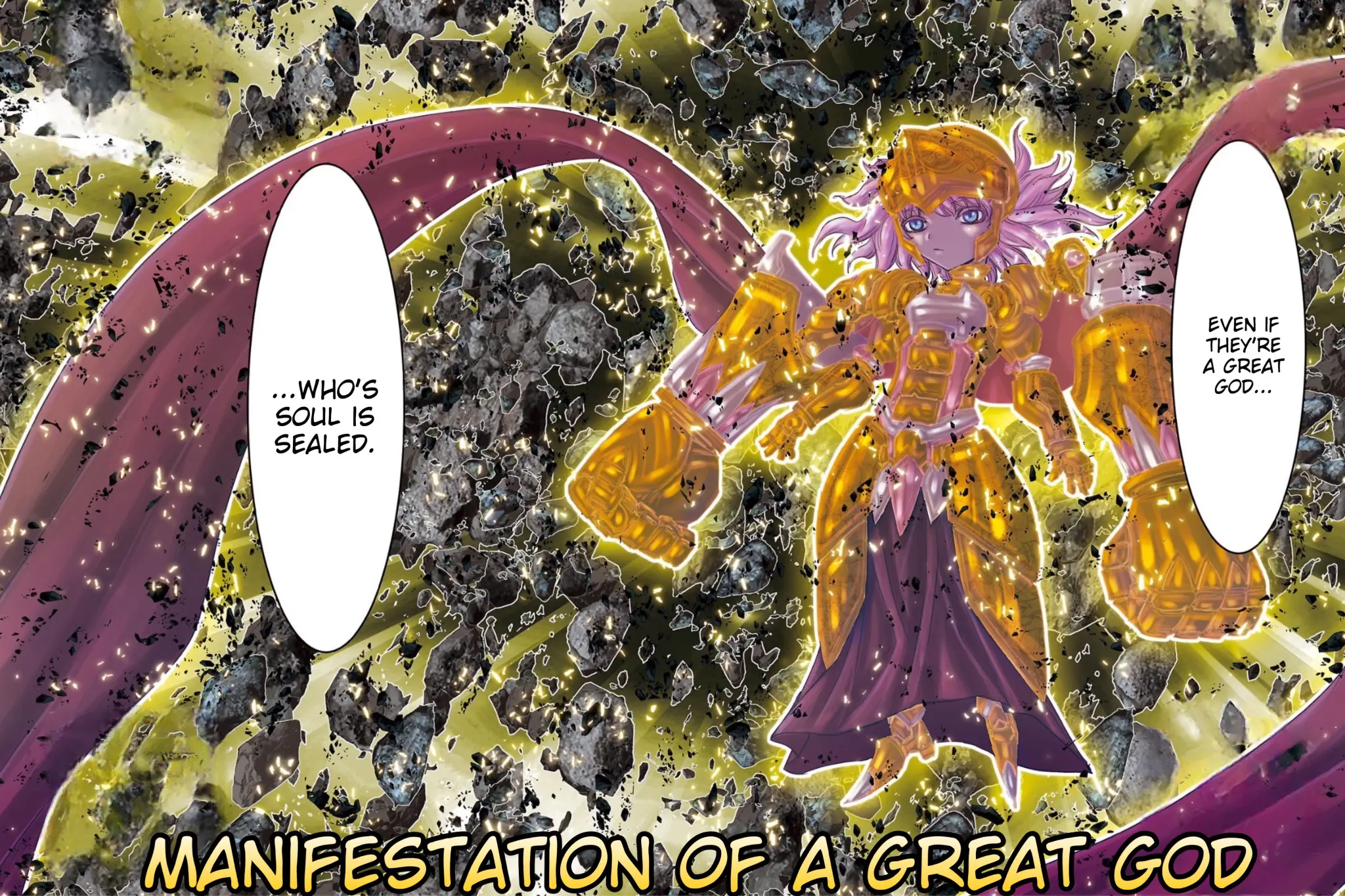 Saint Seiya - Episode G Requiem - Vol.7 Chapter 49: The Advent Of The Earth Mother Goddess