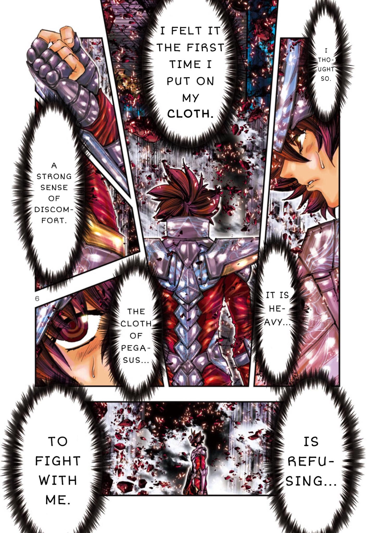 Saint Seiya - Episode G Requiem - Vol.1 Chapter 4: The Pegasus Cloth