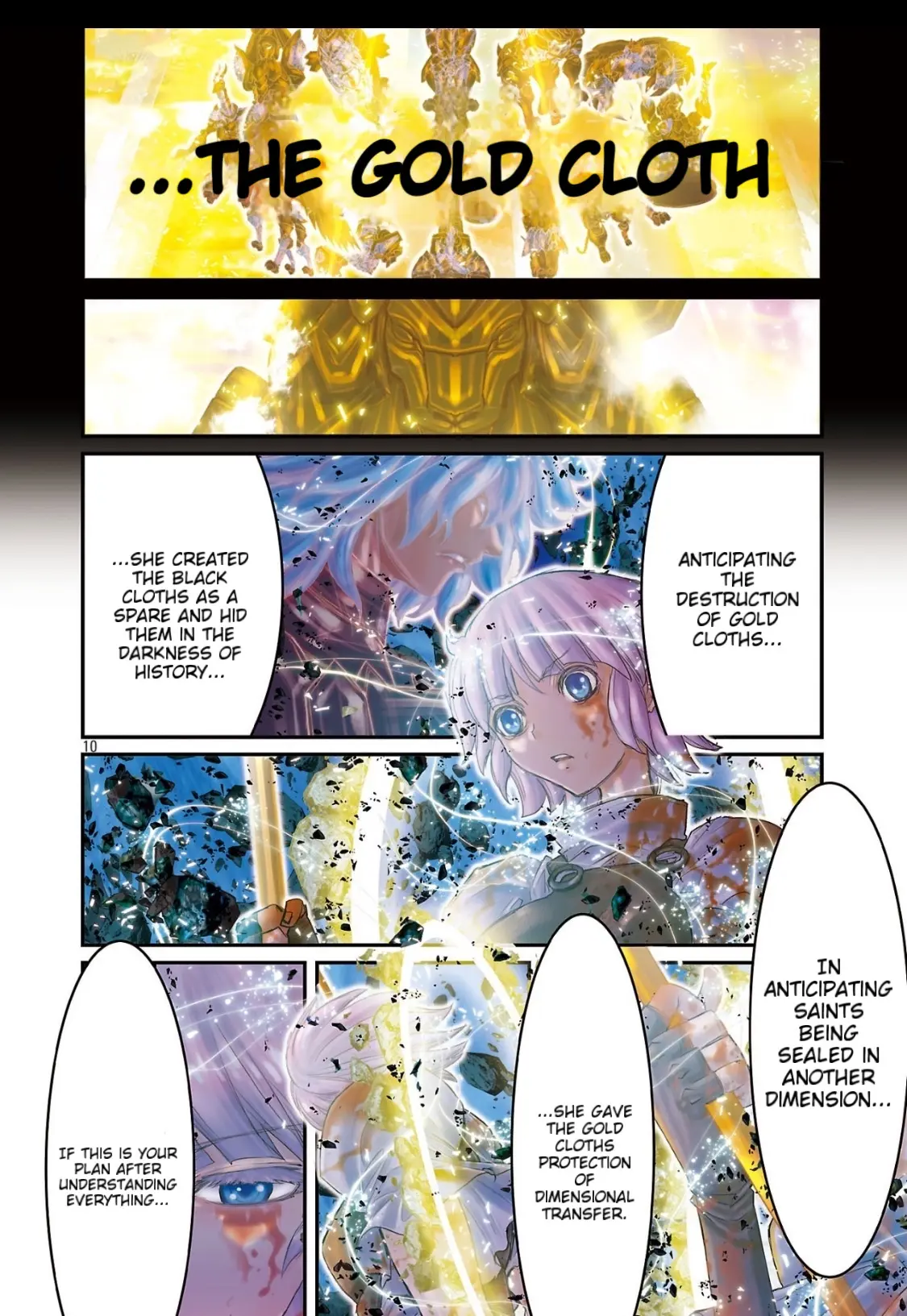 Saint Seiya - Episode G Requiem - Vol.7 Chapter 47: Steel Bond