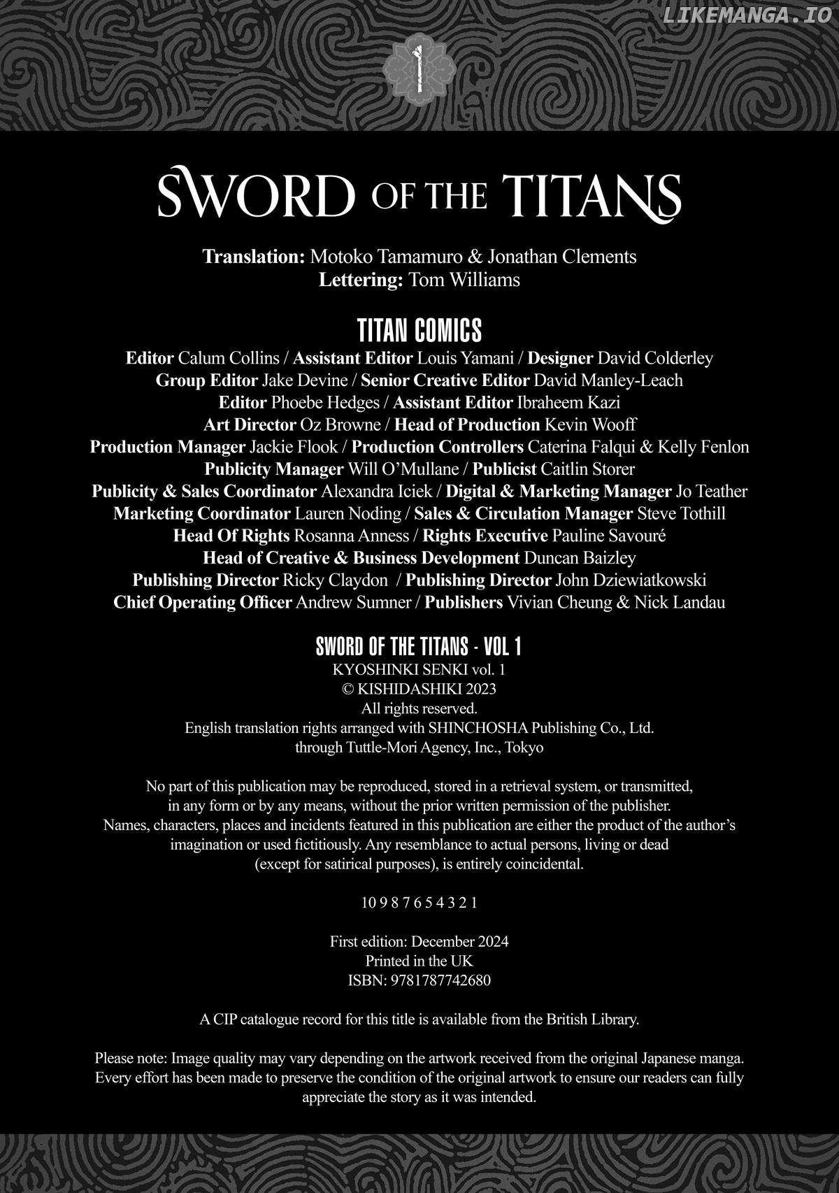 Sword of the Titans - Chapter 5