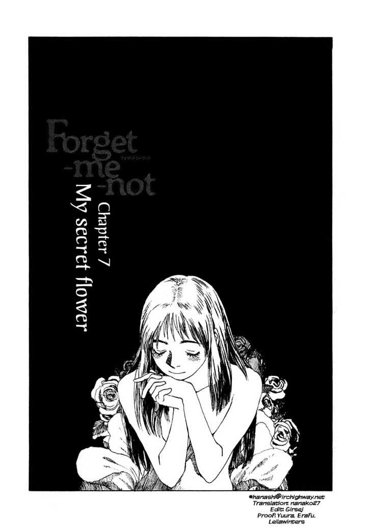 Forget-Me-Not - Vol.1 Chapter 7 : My Secret Flower