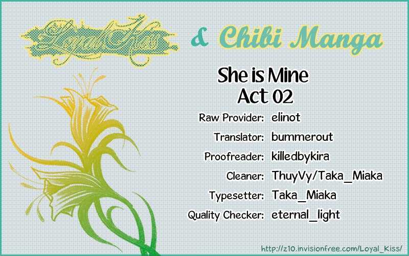 She Is Mine - Vol.1 Chapter 2