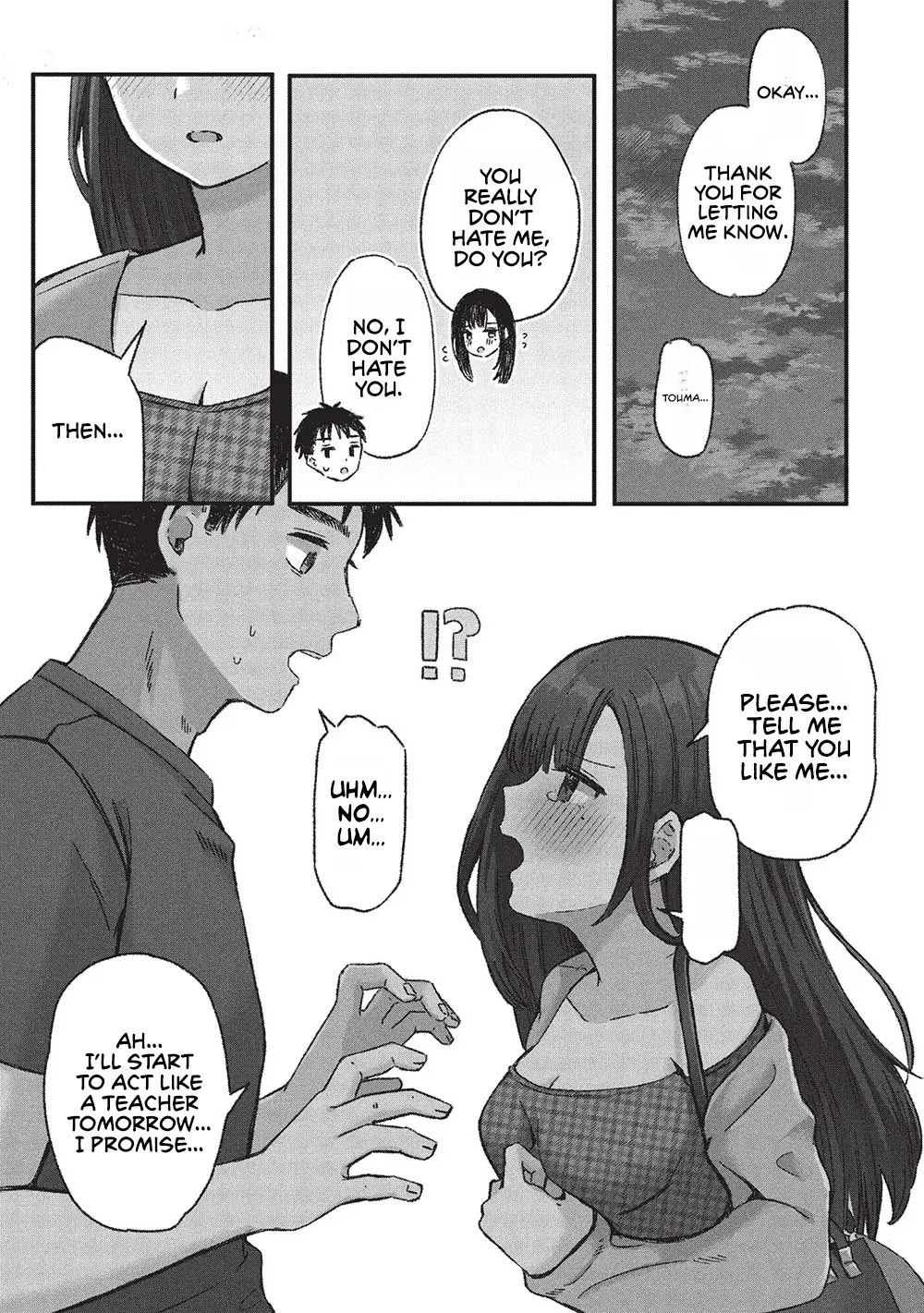 Motokano Sensei Wa, Choppiri Ecchi Na Katei Houmon De Kimi To No Ai Wo Hagukumitai. - Chapter 6