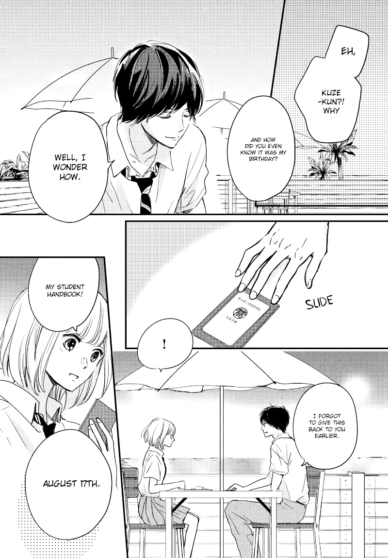 Houkago, Koishita - Vol.5 Chapter 17: Beyond Your View