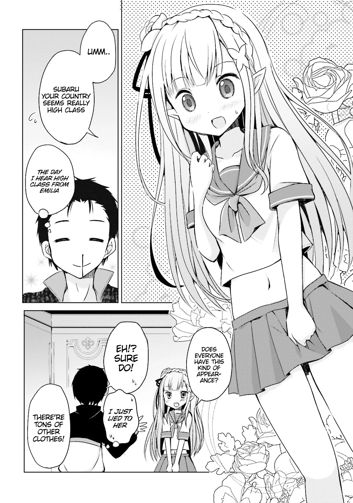 Re:zero Kara Hajimeru Isekai Seikatsu Official Anthology - Chapter 6: It Seems Subaru's Sewing Skill Has Maxed.