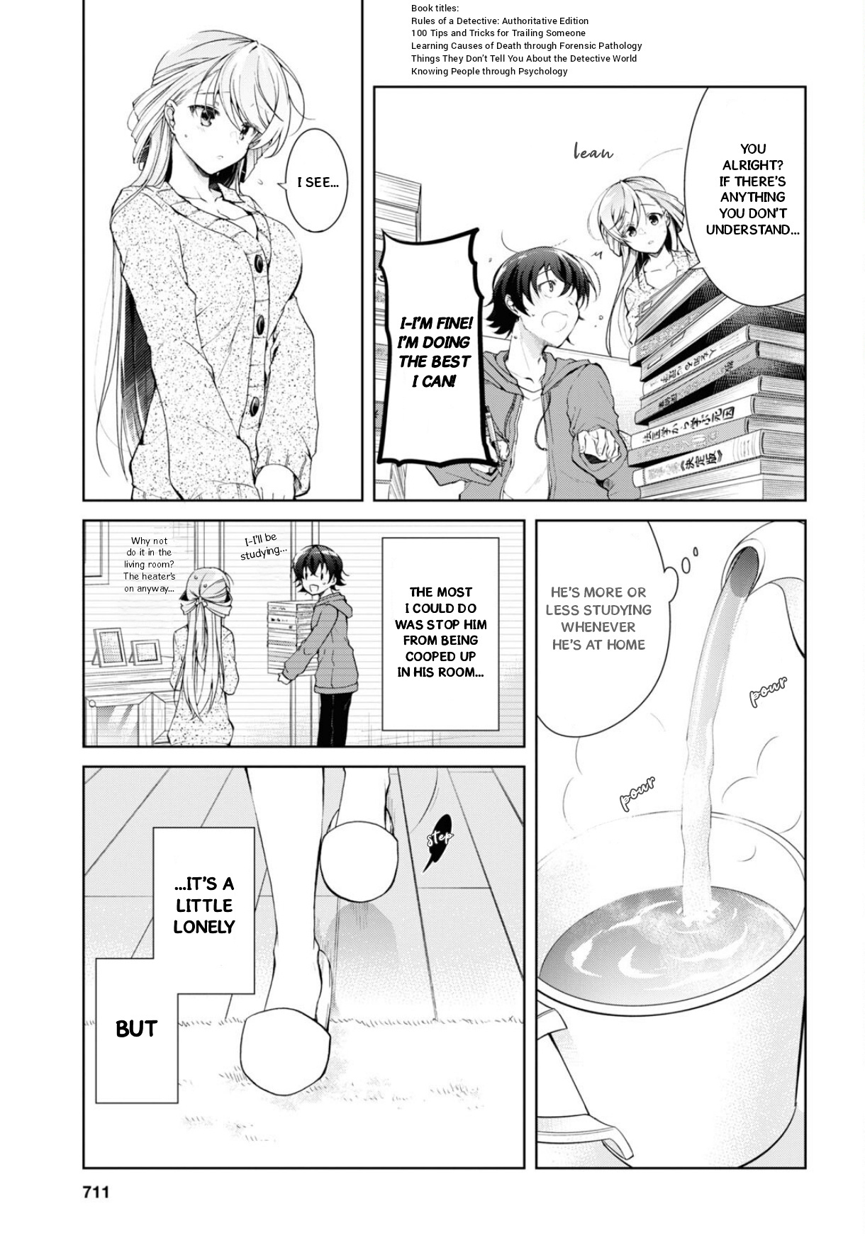 Isshiki-San Wa Koi Wo Shiritai. - Vol.6 Chapter 34: Isshiki Rinna Races Swiftly.