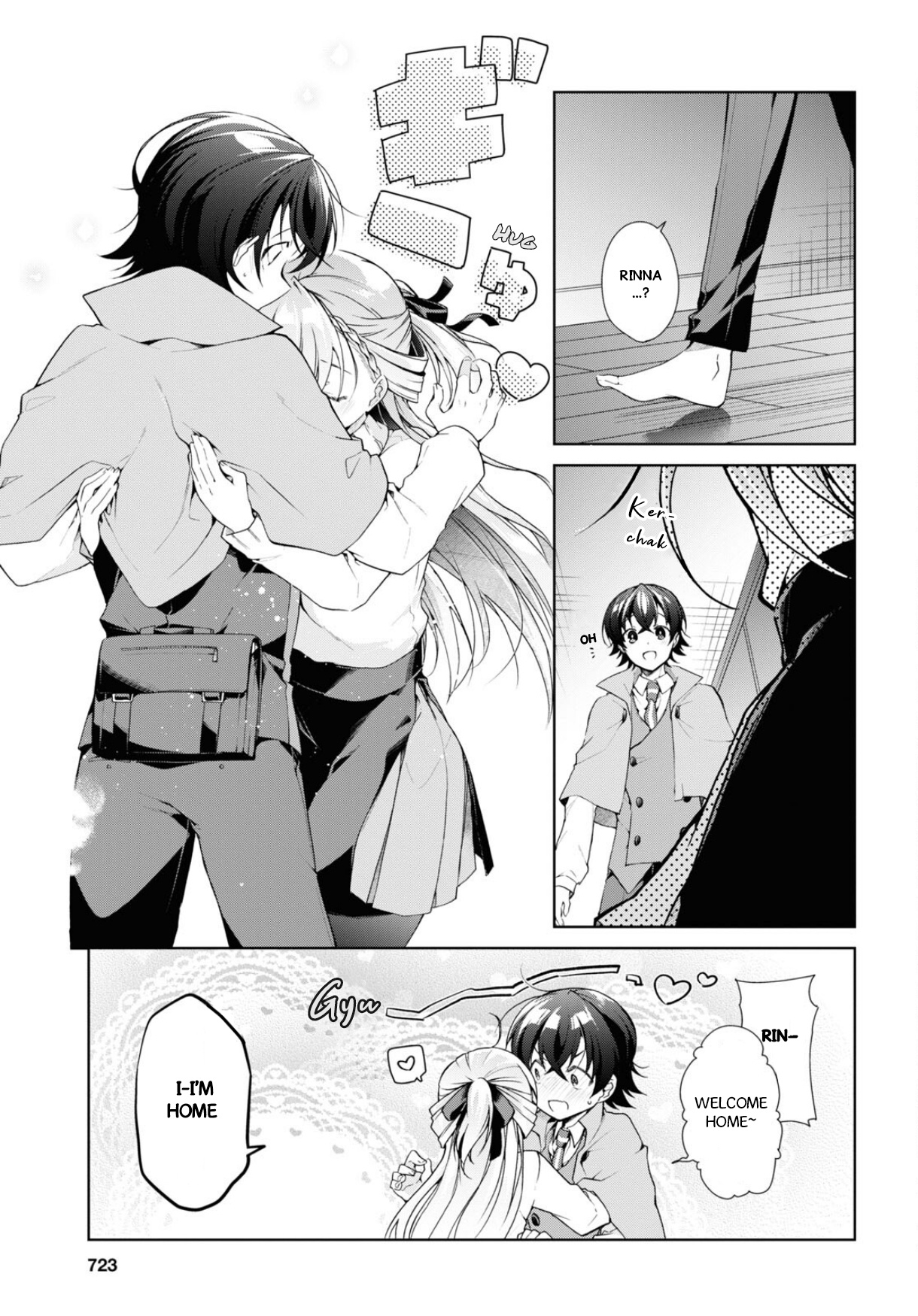 Isshiki-San Wa Koi Wo Shiritai. - Vol.6 Chapter 34: Isshiki Rinna Races Swiftly.