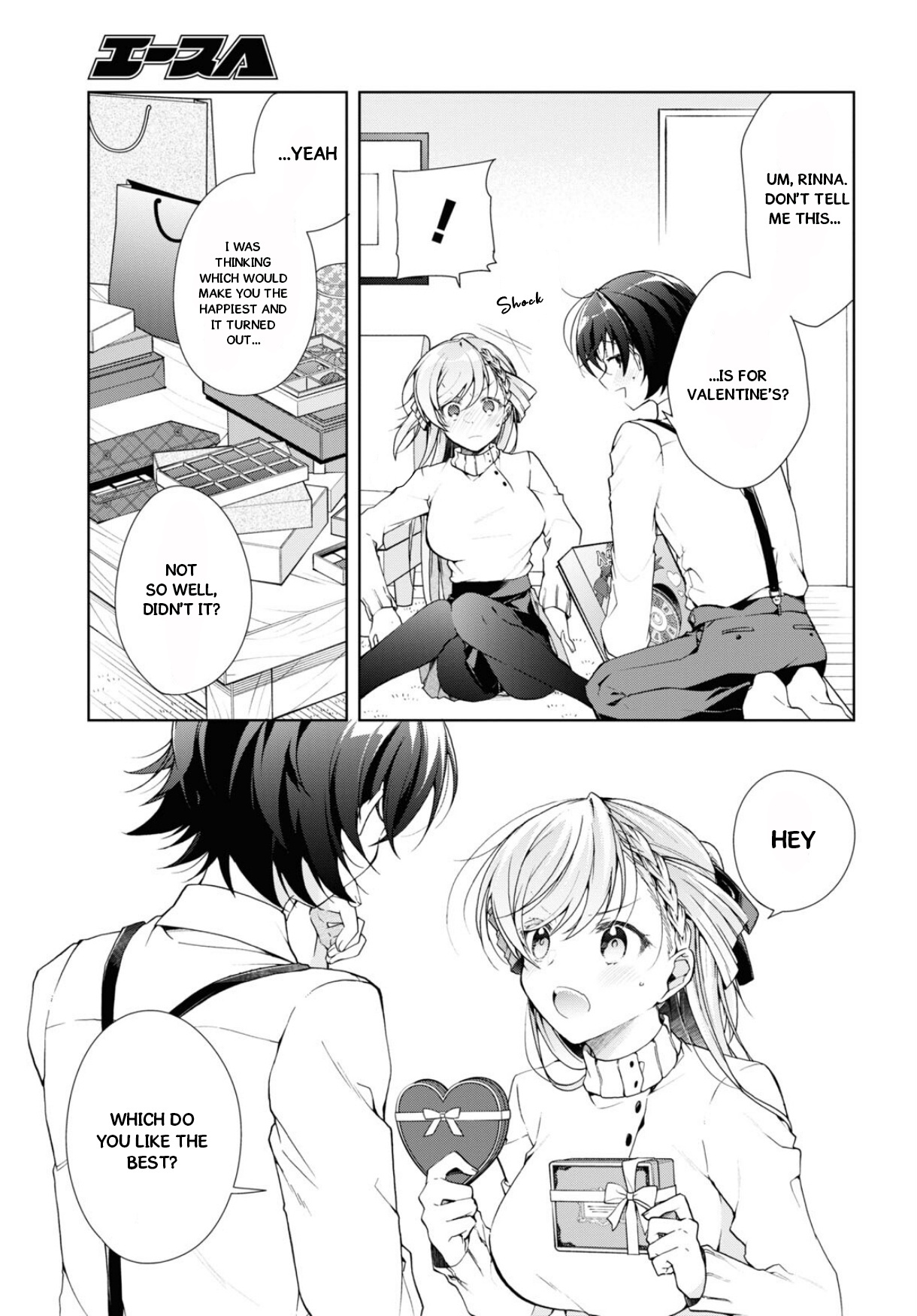 Isshiki-San Wa Koi Wo Shiritai. - Vol.6 Chapter 34: Isshiki Rinna Races Swiftly.