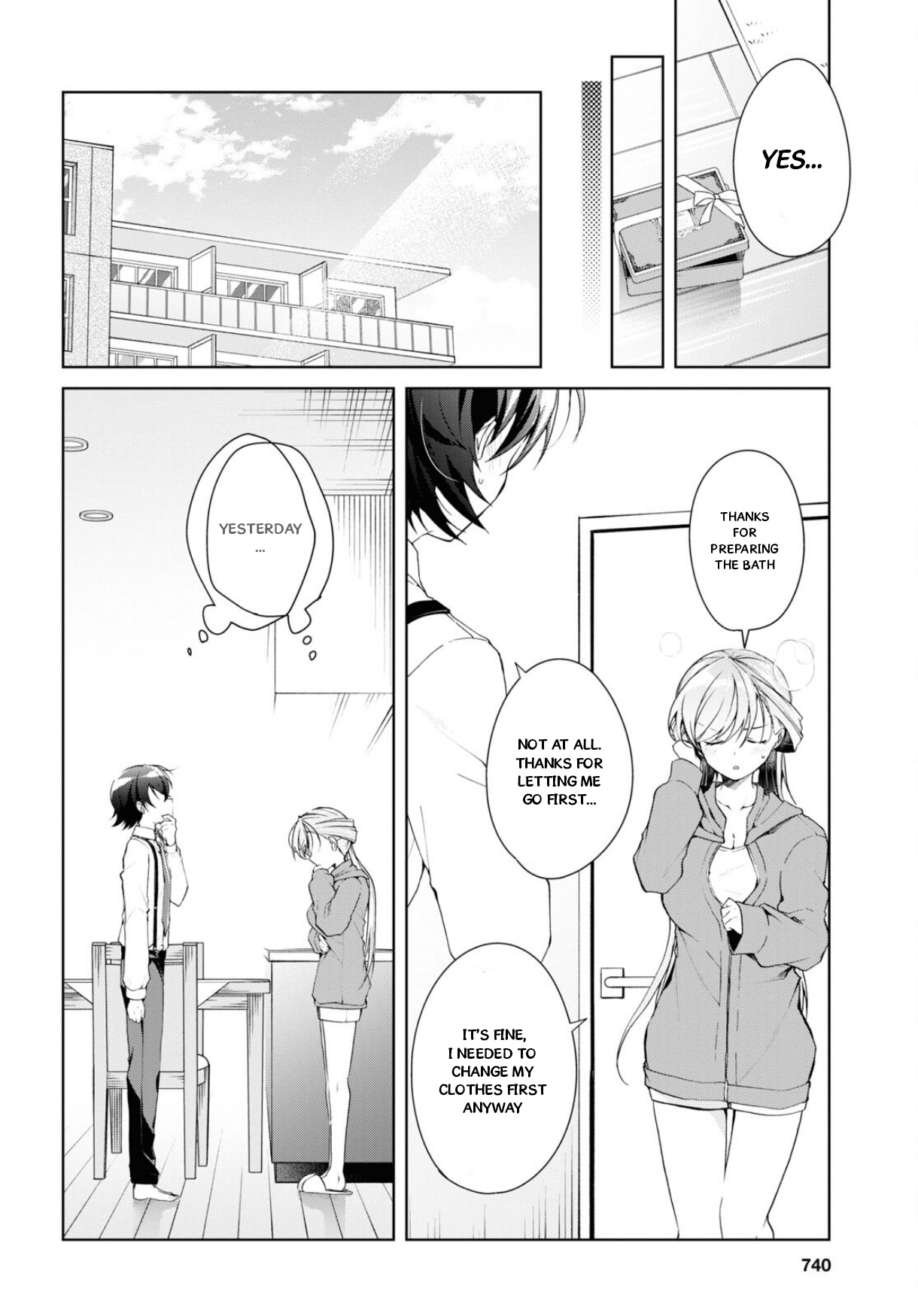 Isshiki-San Wa Koi Wo Shiritai. - Vol.6 Chapter 34: Isshiki Rinna Races Swiftly.