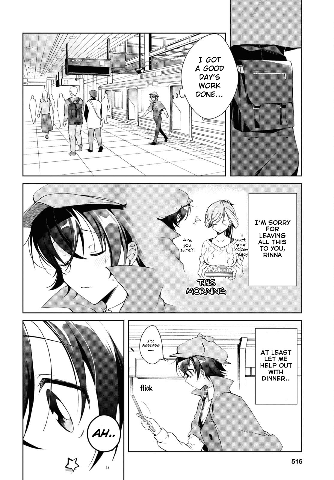 Isshiki-San Wa Koi Wo Shiritai. - Vol.3 Chapter 14: Seeing Isshiki Rinna For The First Time