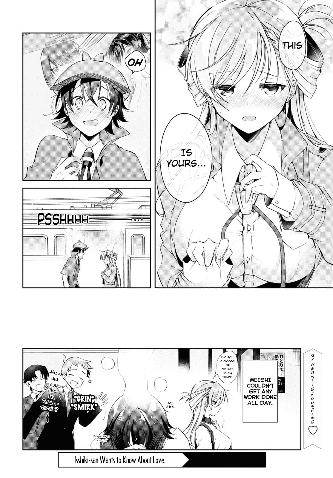 Isshiki-San Wa Koi Wo Shiritai. - Vol.3 Chapter 14: Seeing Isshiki Rinna For The First Time