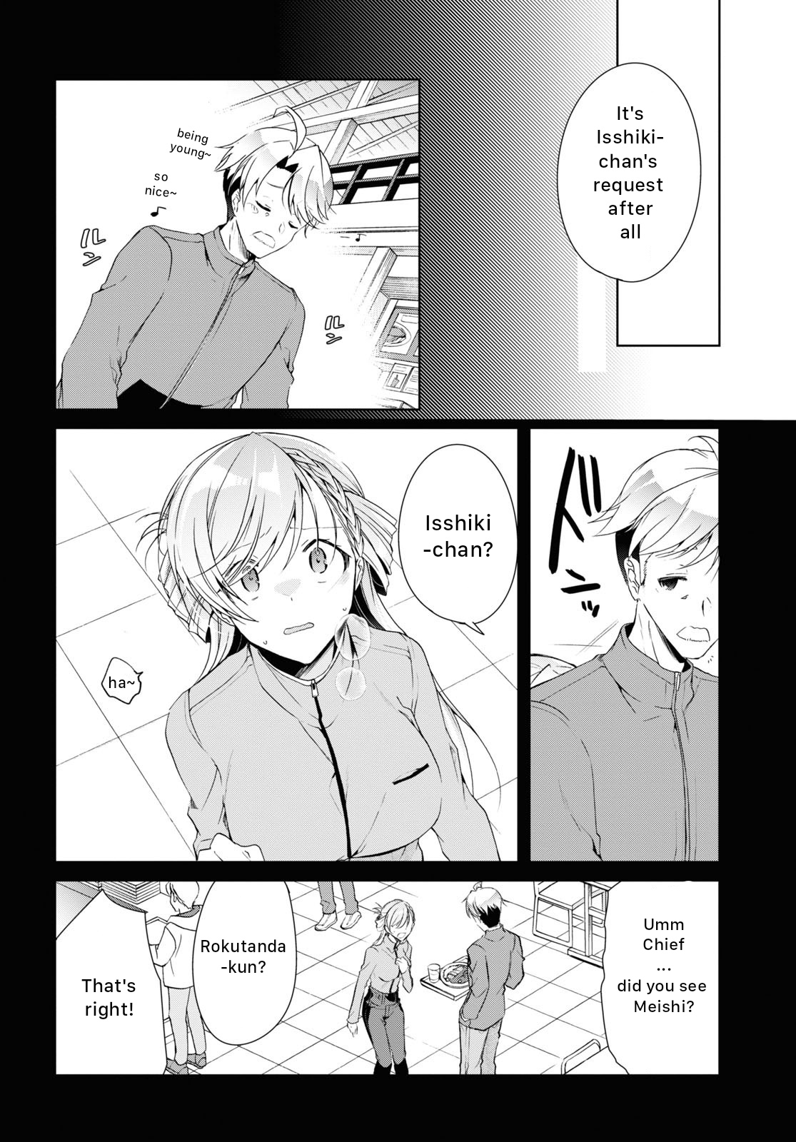 Isshiki-San Wa Koi Wo Shiritai. - Vol.4 Chapter 20: Meishi Rokutanda Is Greedy