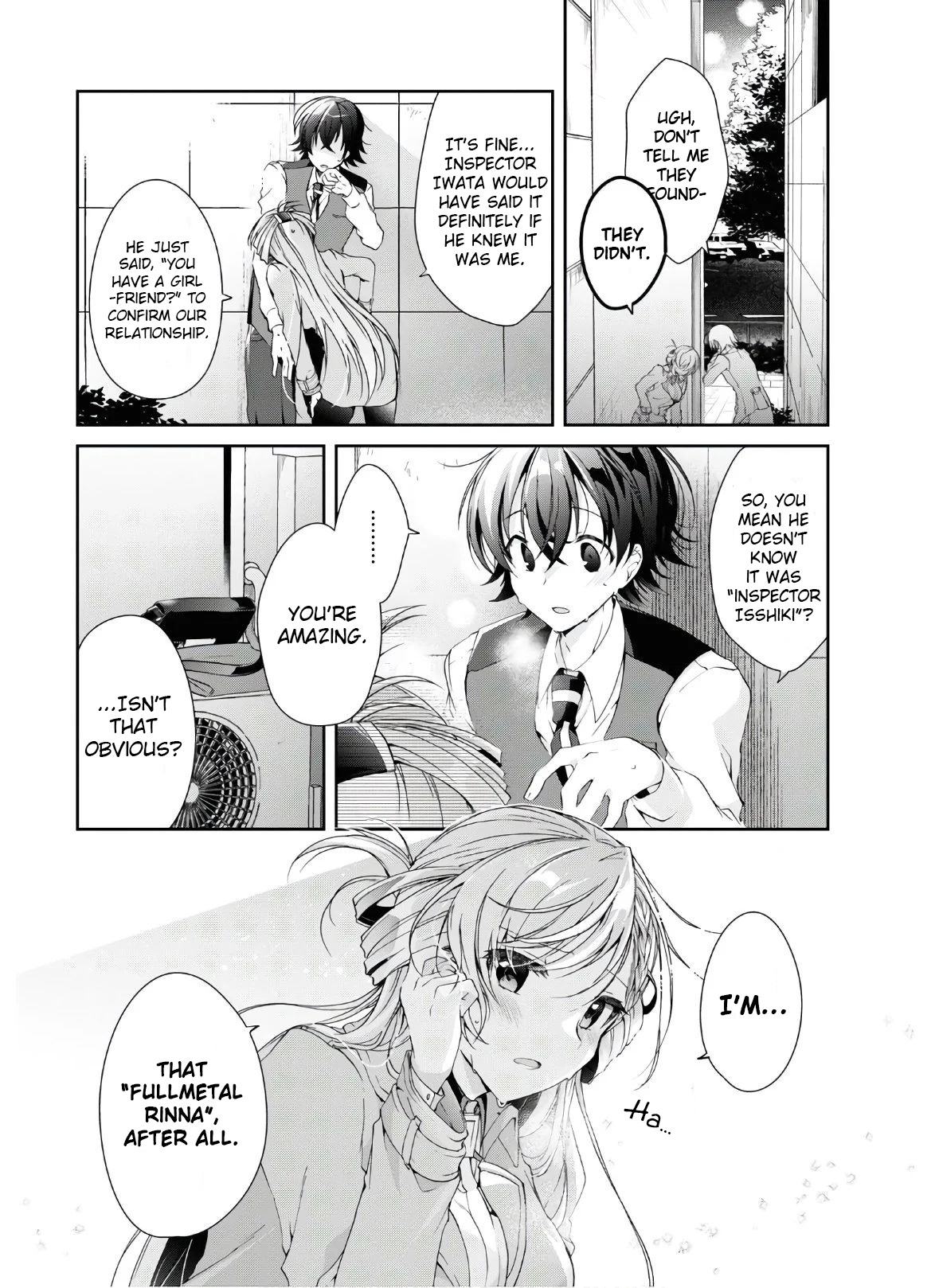 Isshiki-San Wa Koi Wo Shiritai. - Vol.2 Chapter 7: Rinna Isshiki Wants To Do It Properly