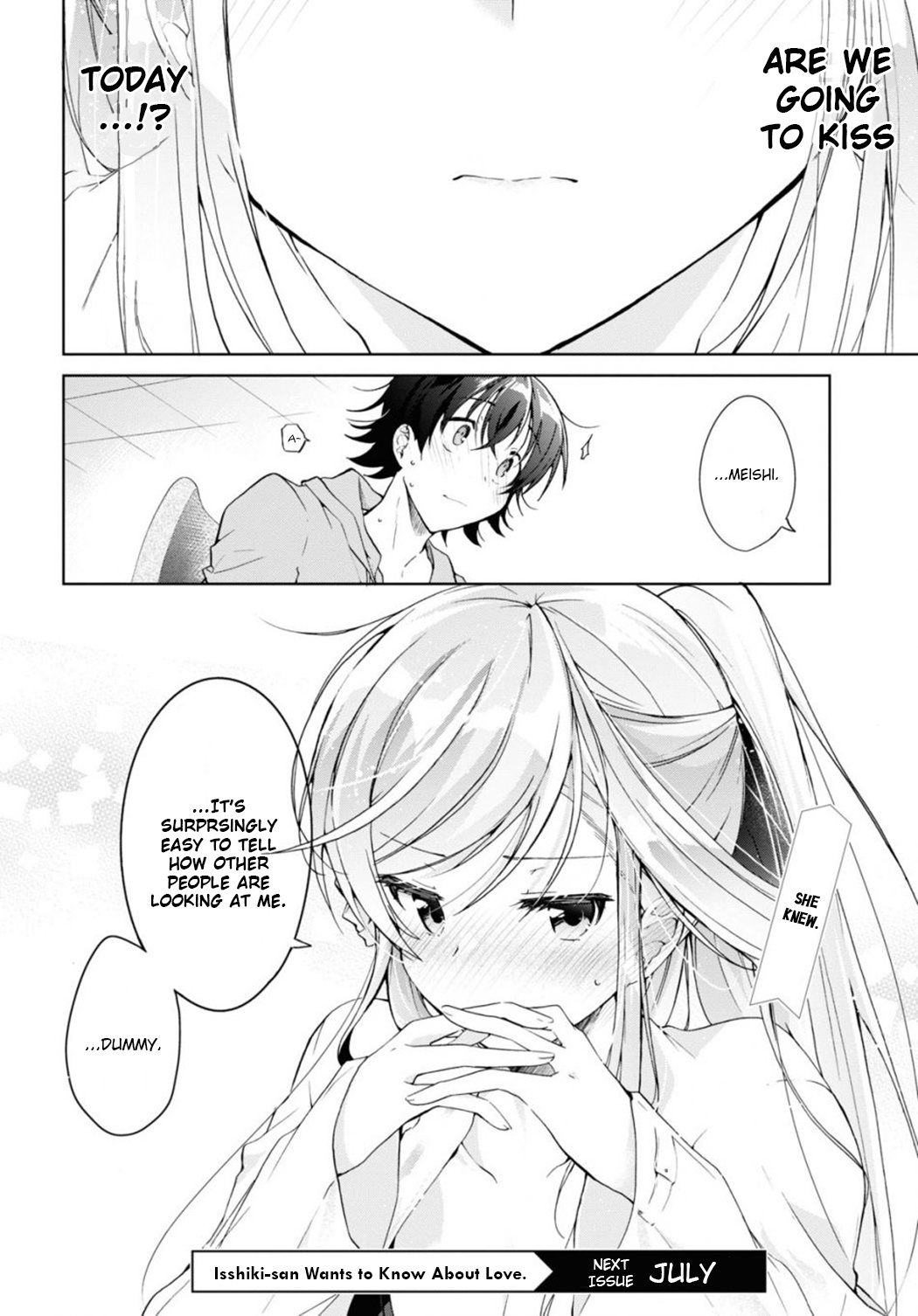 Isshiki-San Wa Koi Wo Shiritai. - Vol.2 Chapter 10: Rinna Isshiki Is Looking Forward To It