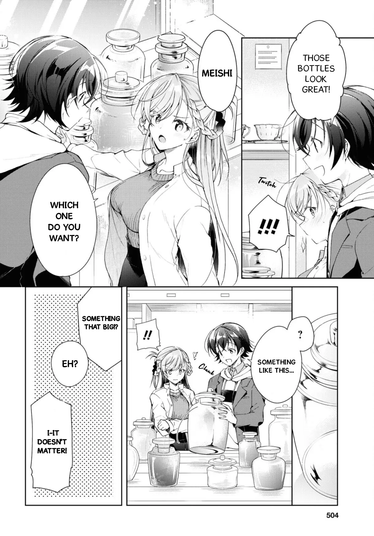 Isshiki-San Wa Koi Wo Shiritai. - Vol.7 Chapter 36: Rokutanda Meishi Perseveres.