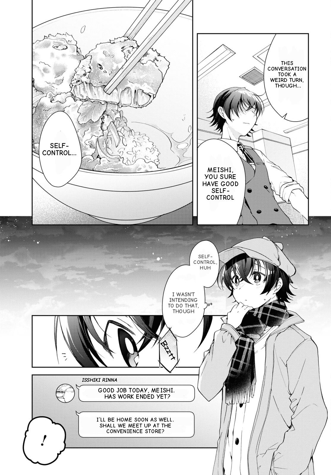 Isshiki-San Wa Koi Wo Shiritai. - Vol.5 Chapter 28: Rokutanda Meishi Holds It In.