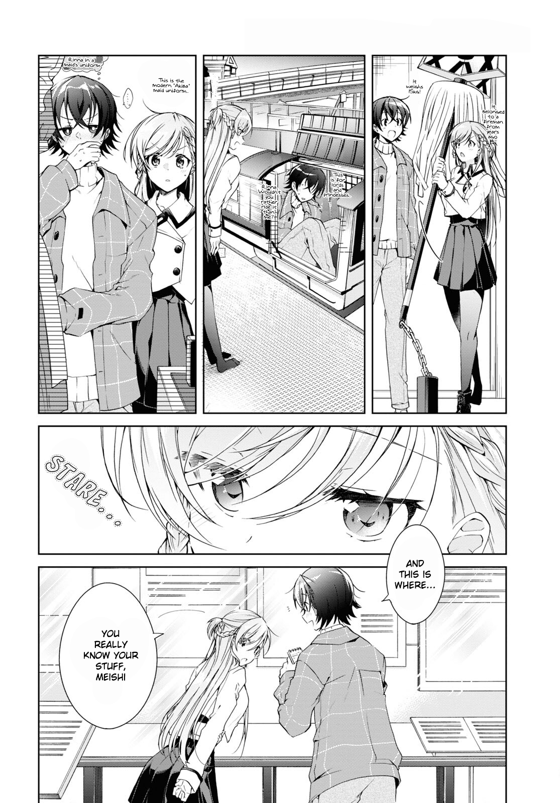 Isshiki-San Wa Koi Wo Shiritai. - Vol.3 Chapter 16: Meishi Rokutanda Wants To Entertain