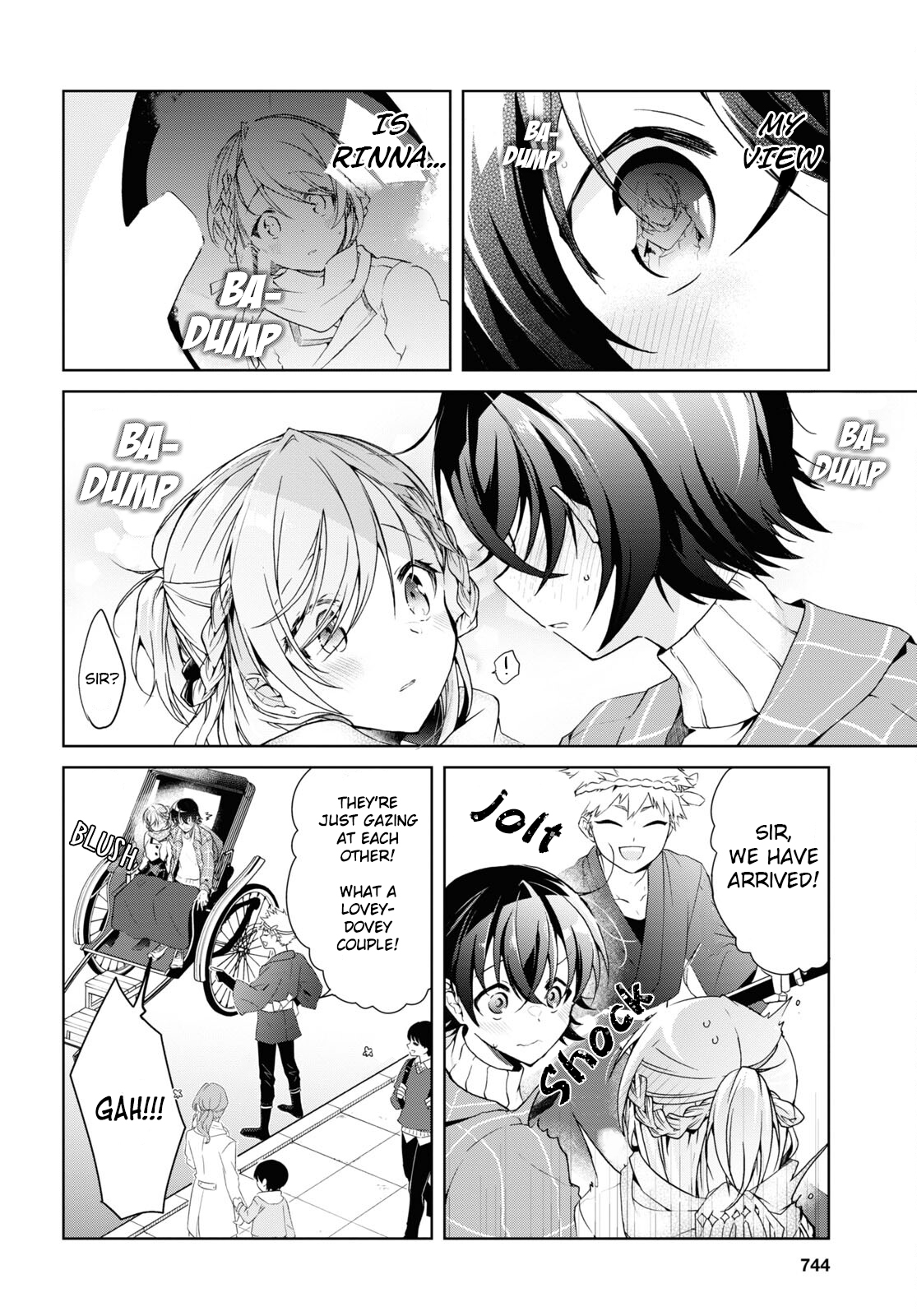 Isshiki-San Wa Koi Wo Shiritai. - Vol.3 Chapter 16: Meishi Rokutanda Wants To Entertain