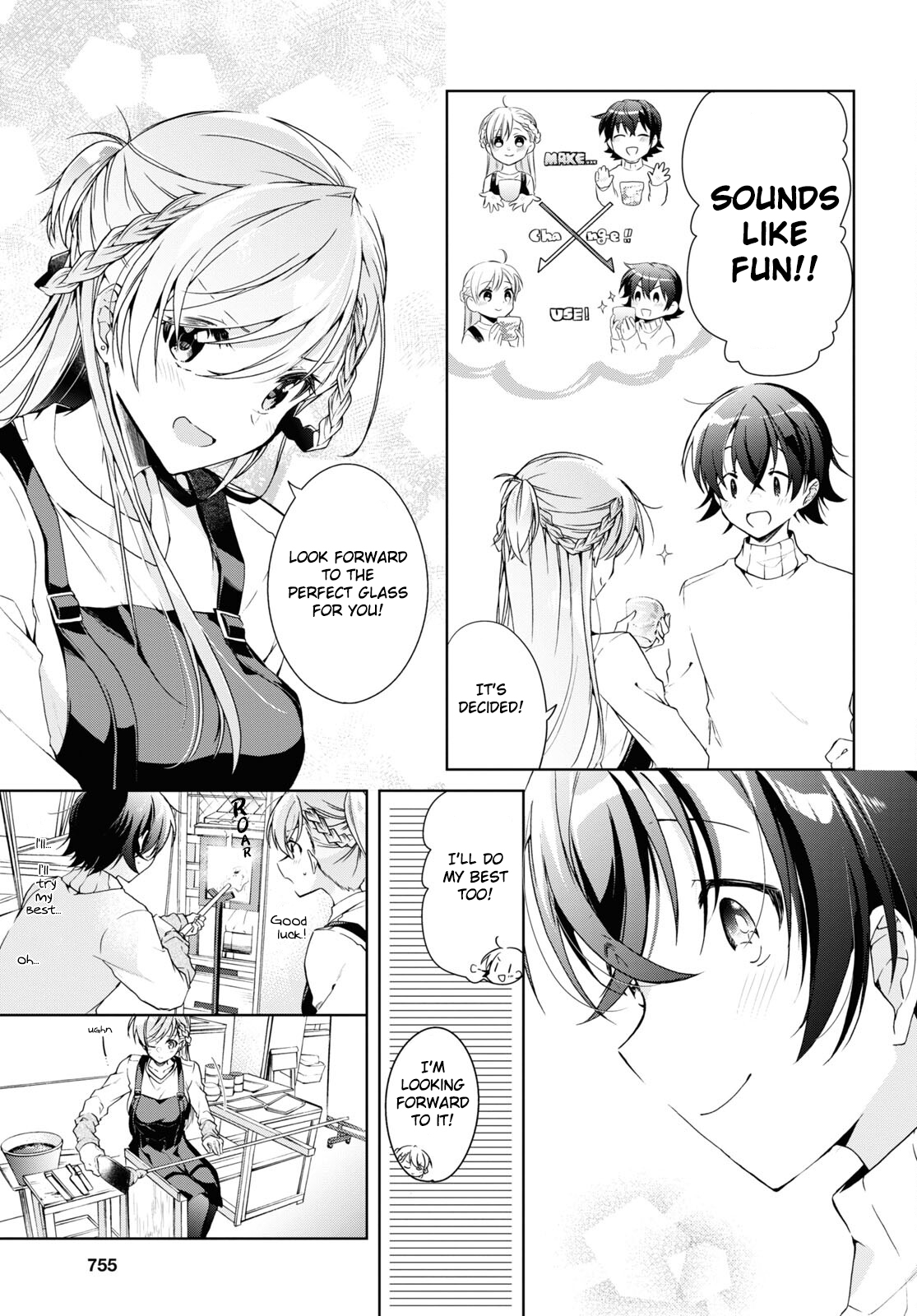 Isshiki-San Wa Koi Wo Shiritai. - Vol.3 Chapter 16: Meishi Rokutanda Wants To Entertain