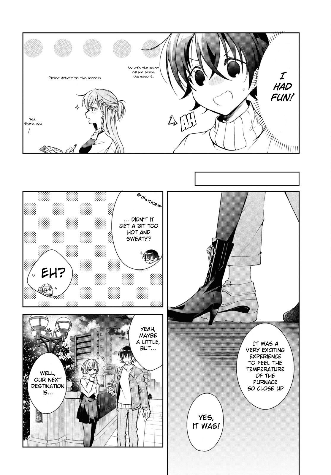 Isshiki-San Wa Koi Wo Shiritai. - Vol.3 Chapter 16: Meishi Rokutanda Wants To Entertain