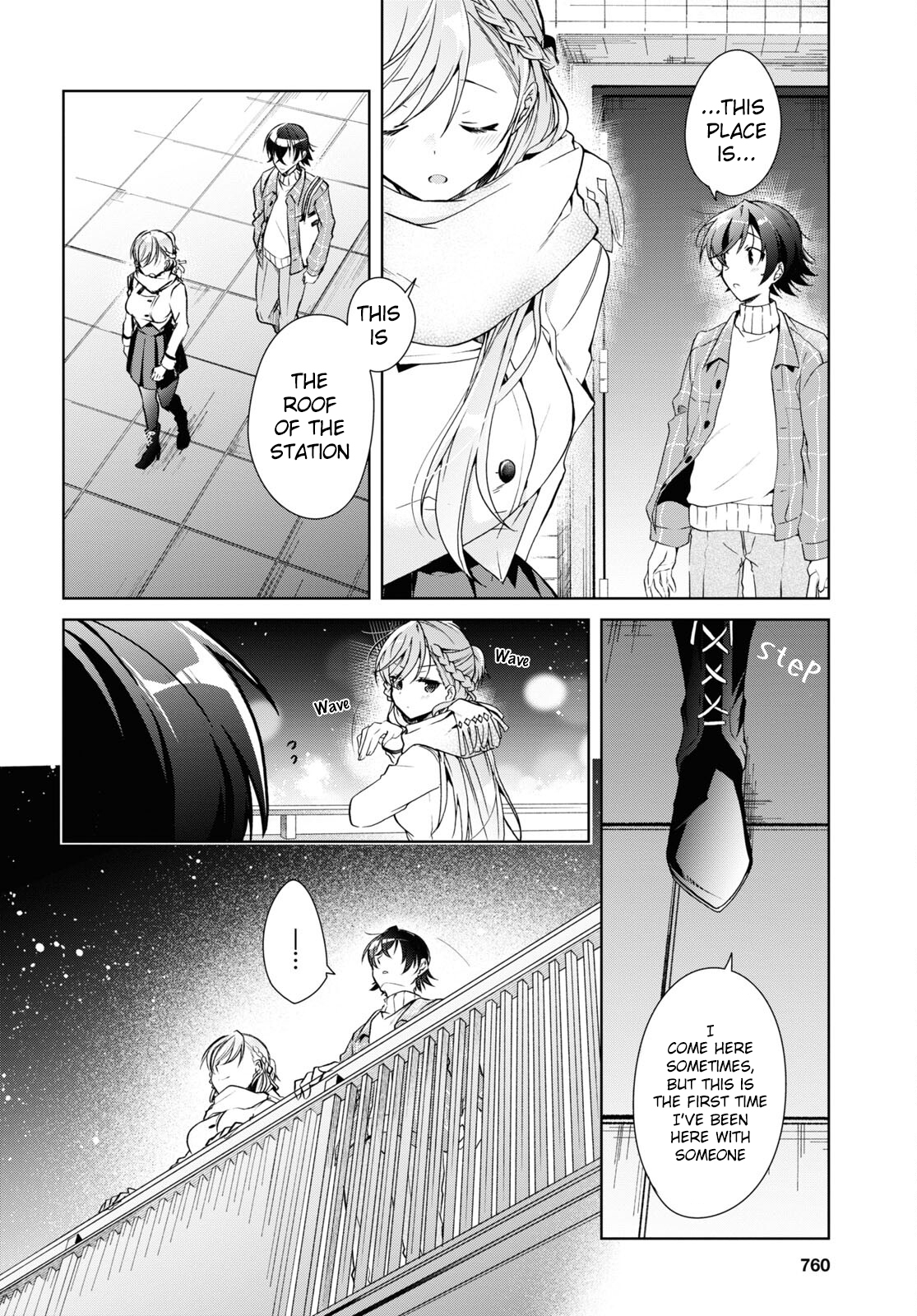 Isshiki-San Wa Koi Wo Shiritai. - Vol.3 Chapter 16: Meishi Rokutanda Wants To Entertain