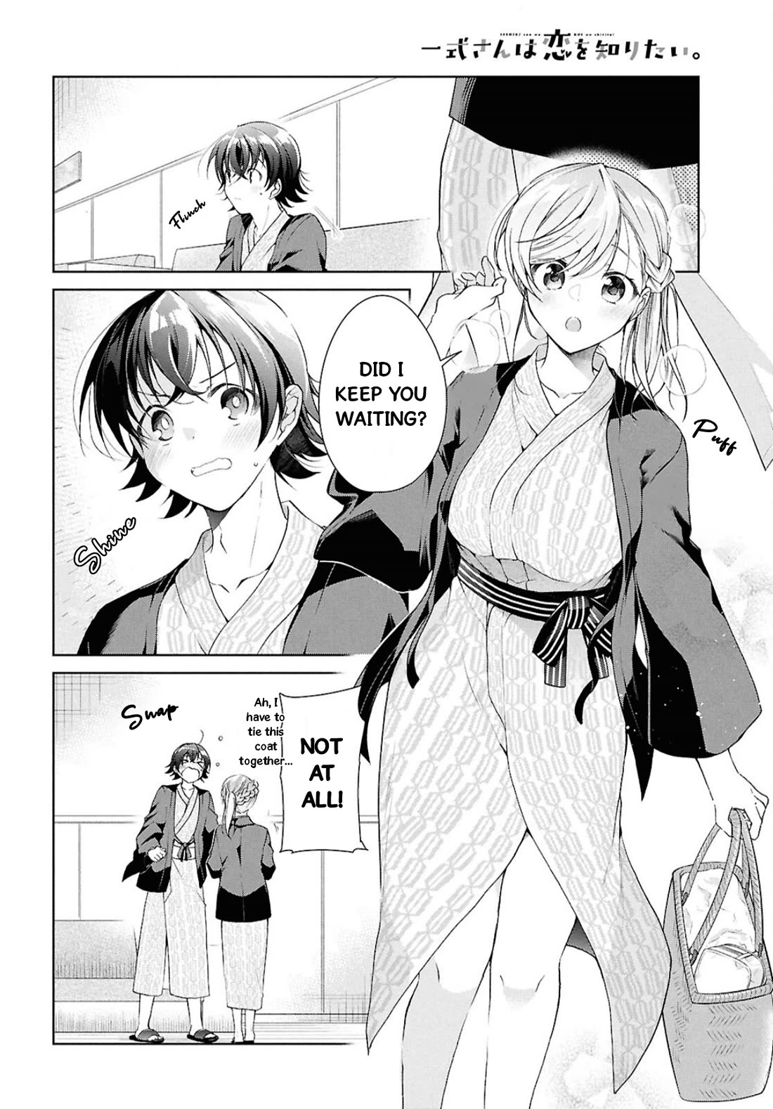 Isshiki-San Wa Koi Wo Shiritai. - Chapter 40: Isshiki Rinna Goes In Circles.