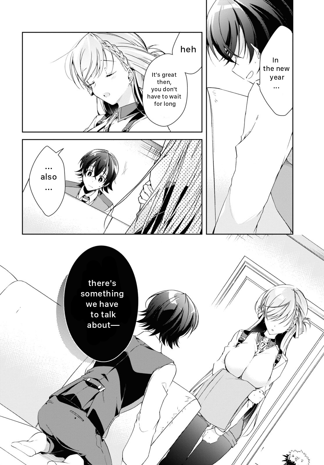 Isshiki-San Wa Koi Wo Shiritai. - Vol.4 Chapter 22: Meishi Rokutanda Make A Decision