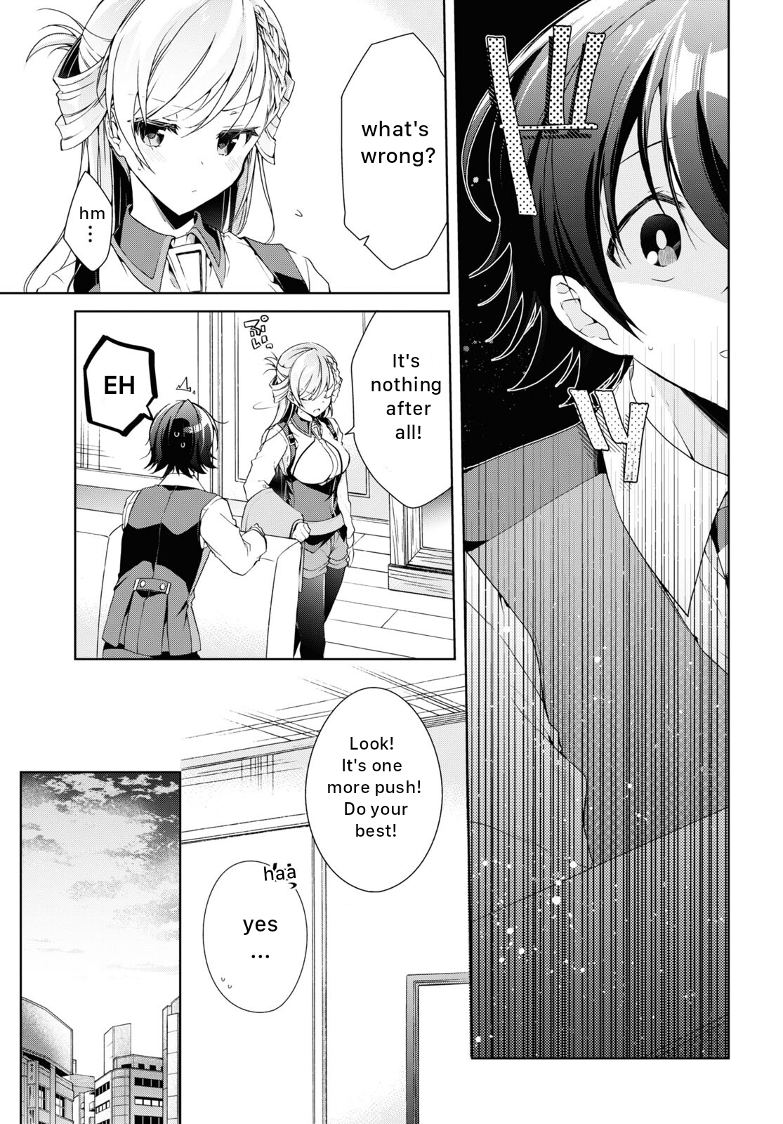 Isshiki-San Wa Koi Wo Shiritai. - Vol.4 Chapter 22: Meishi Rokutanda Make A Decision