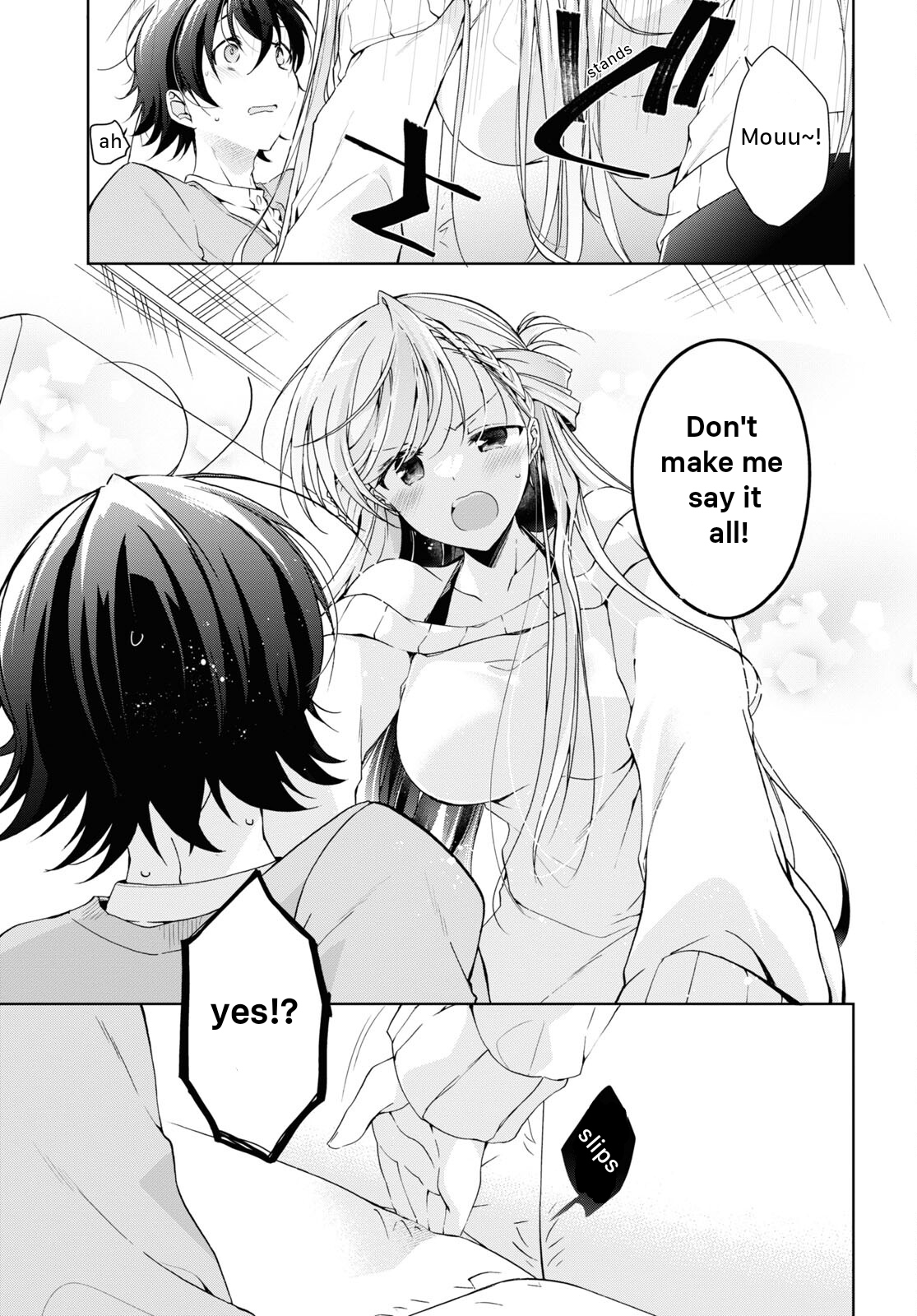 Isshiki-San Wa Koi Wo Shiritai. - Vol.4 Chapter 22: Meishi Rokutanda Make A Decision