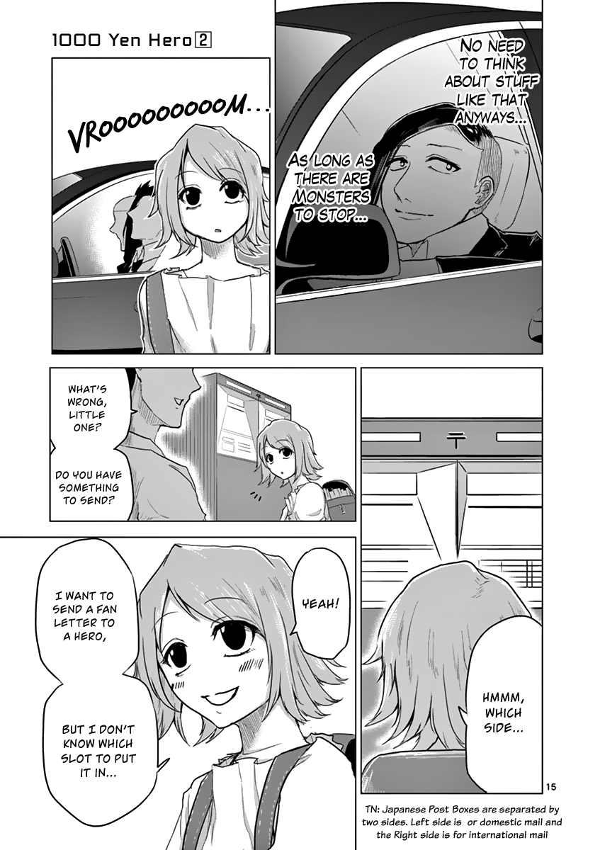 1000 Yen Hero - Vol.2 Chapter 17: Advantage And Person In Waiting