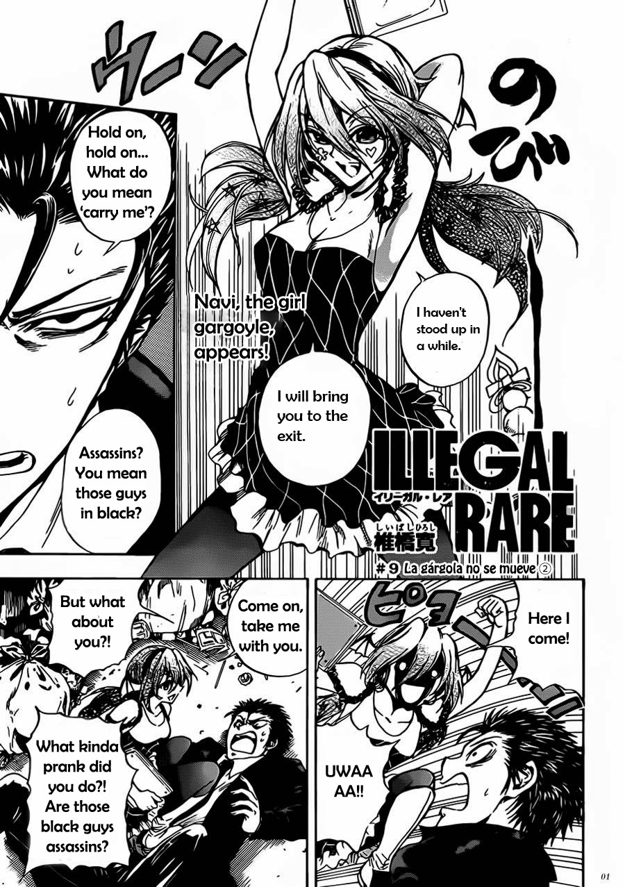 Illegal Rare - Chapter 9 - The Gargoyle Doesnt Move 002