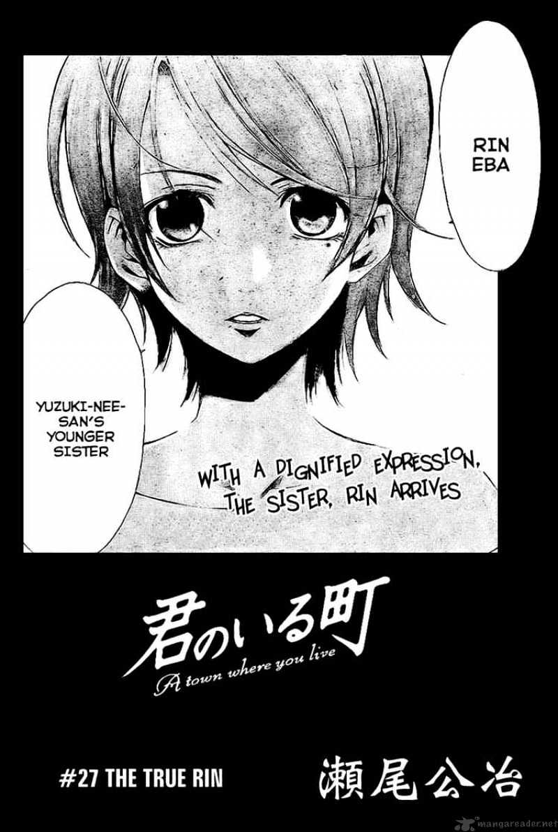 Kimi No Iru Machi - Chapter 27 : The True Rin