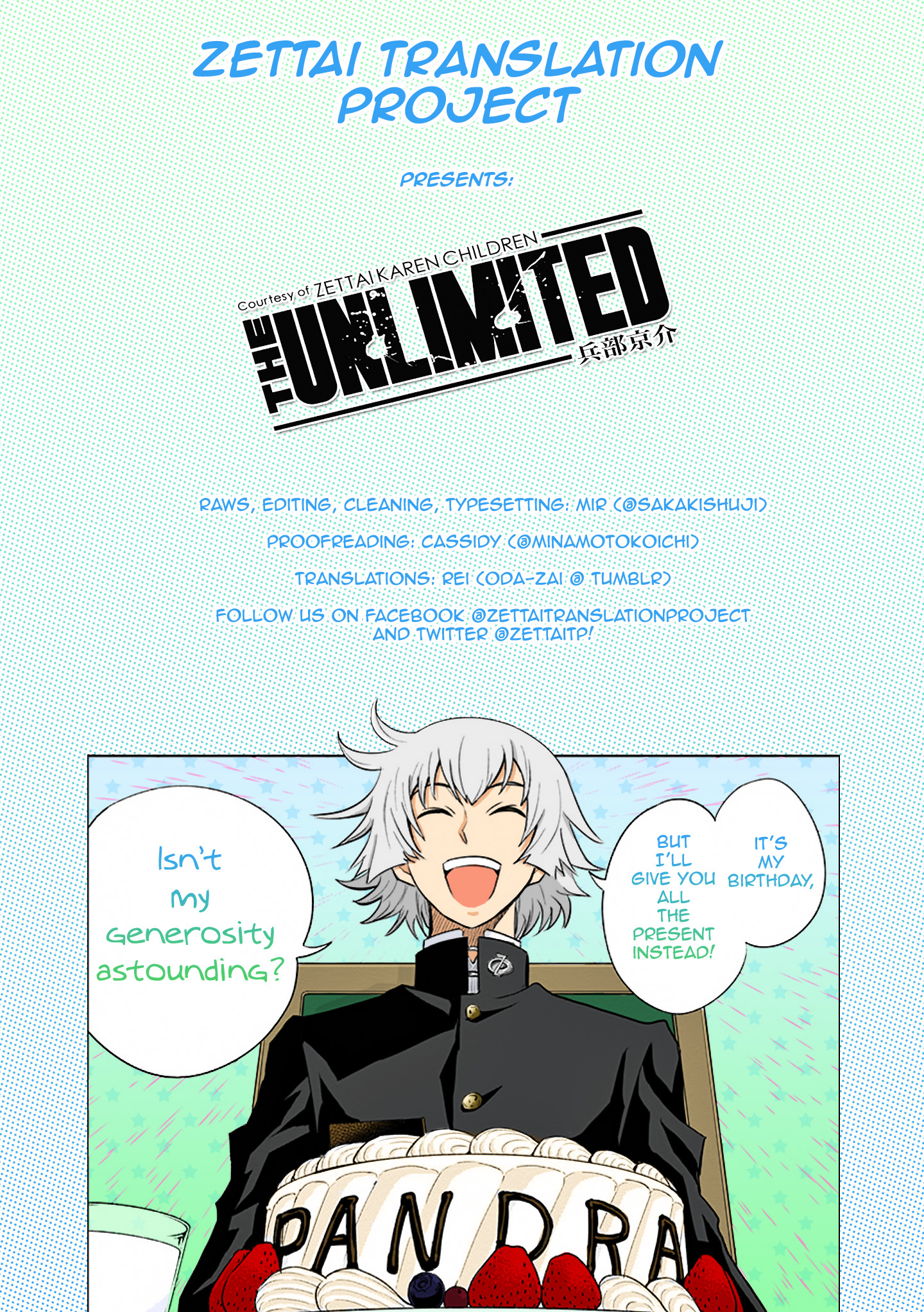 Zettai Karen Children: The Unlimited - Hyoubu Kyousuke - Vol.3 Chapter 10 : Absolute Territory (2)