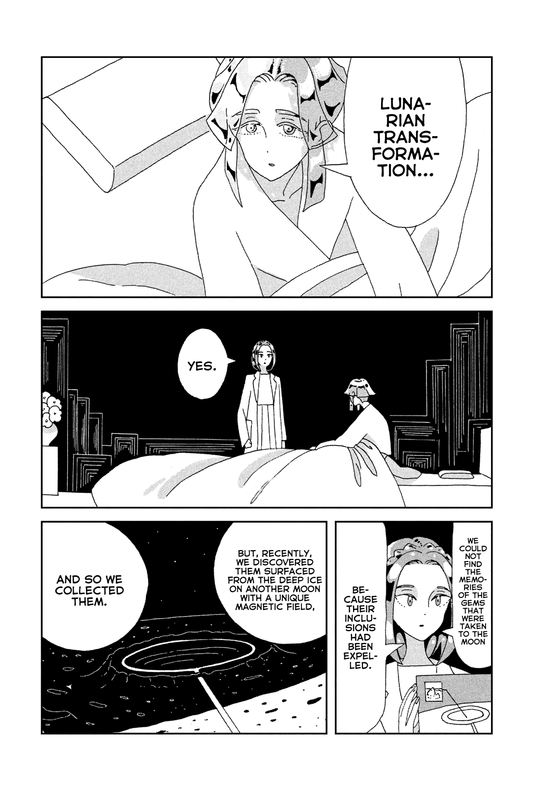 Houseki No Kuni - Chapter 95: End Of The Fight