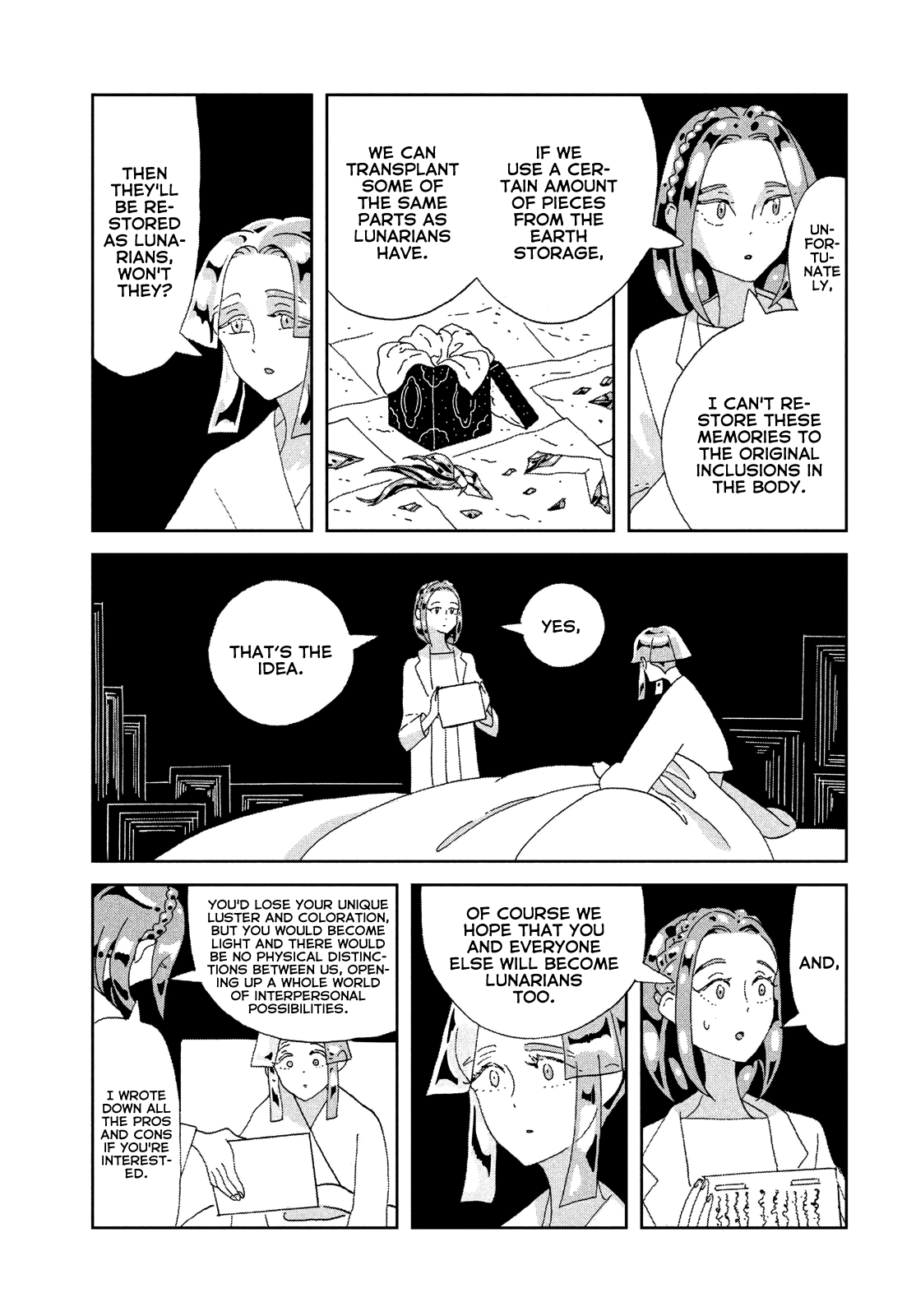 Houseki No Kuni - Chapter 95: End Of The Fight