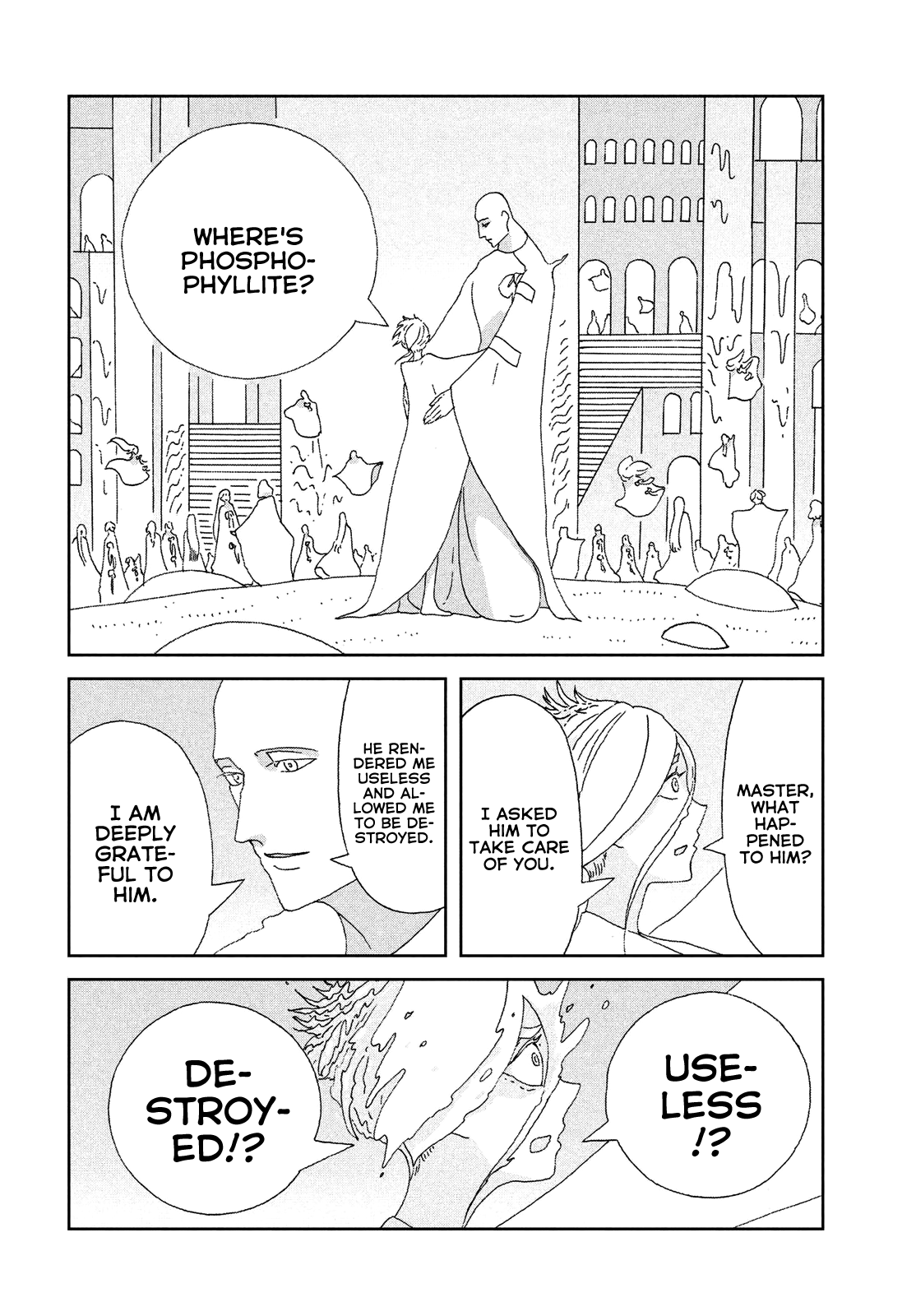 Houseki No Kuni - Chapter 95: End Of The Fight