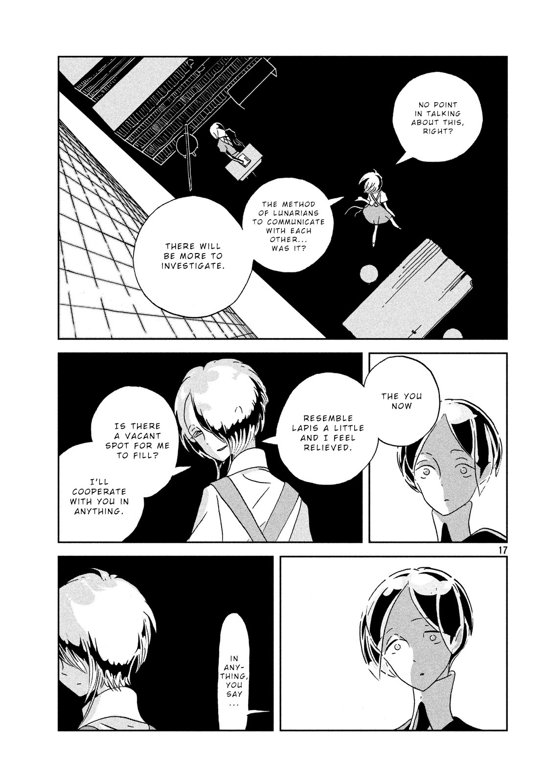 Houseki No Kuni - Vol.5 Chapter 35: Two Persons